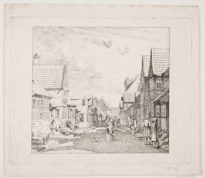 En købstadsgade