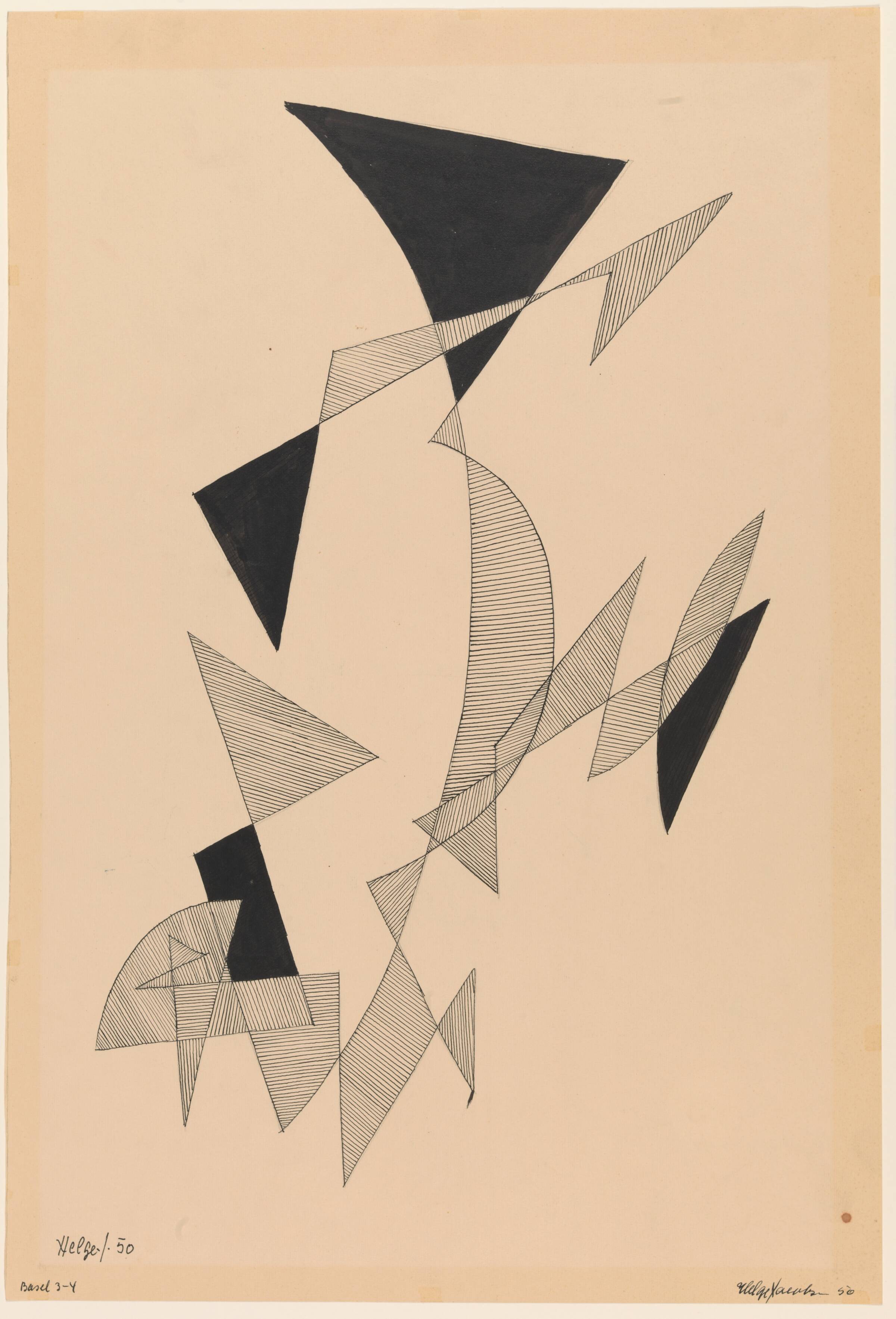 Без названия, Helge Jacobsen, 1950