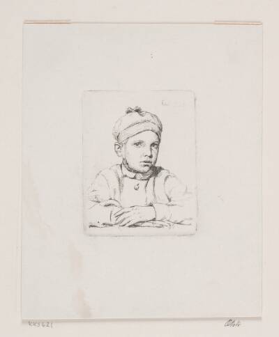 Barneportræt af Emanuel Trepka Bloch