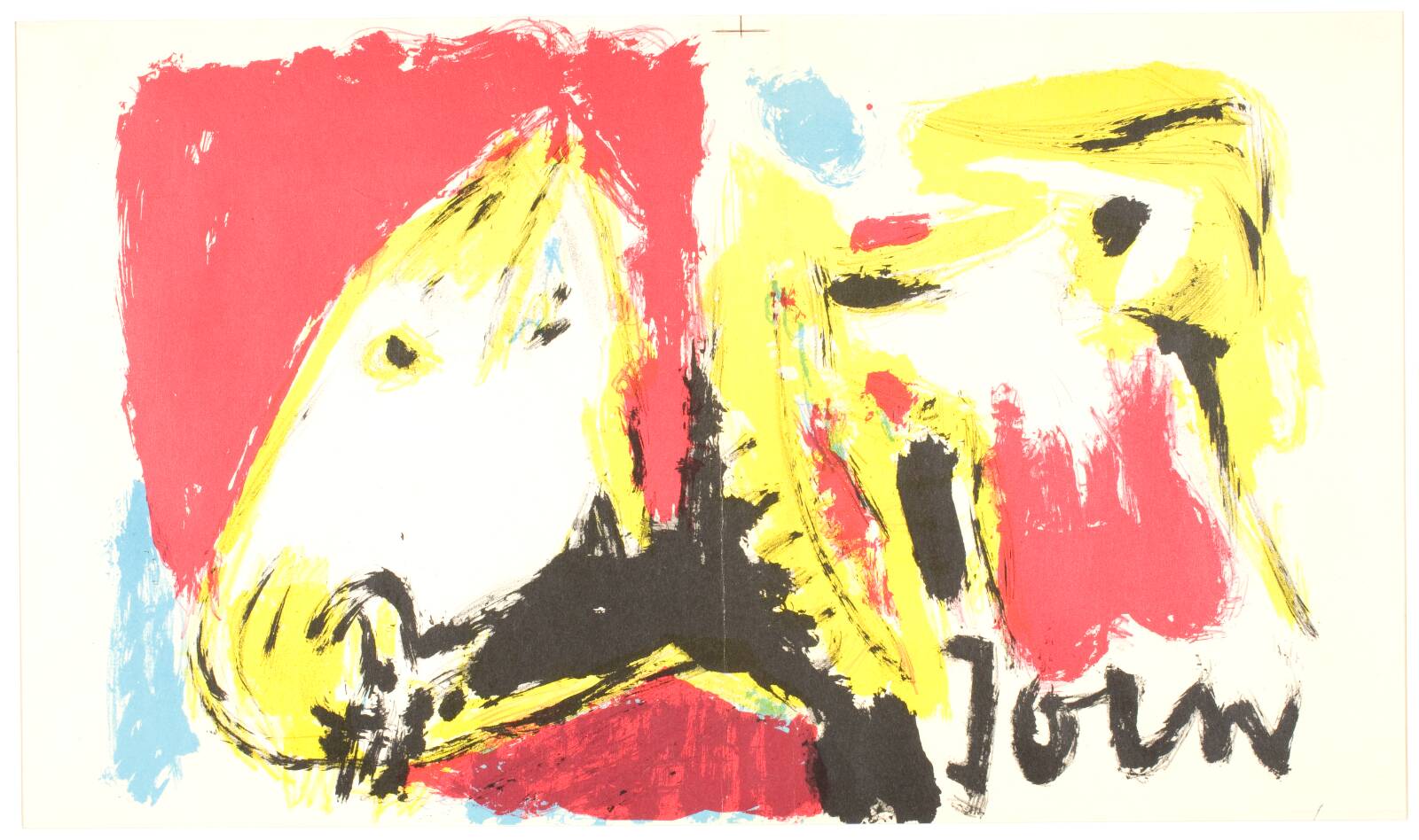 Uden titel, Asger Jorn, 1956