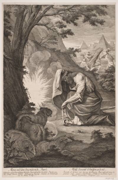 Moses ved den brændende tornebusk