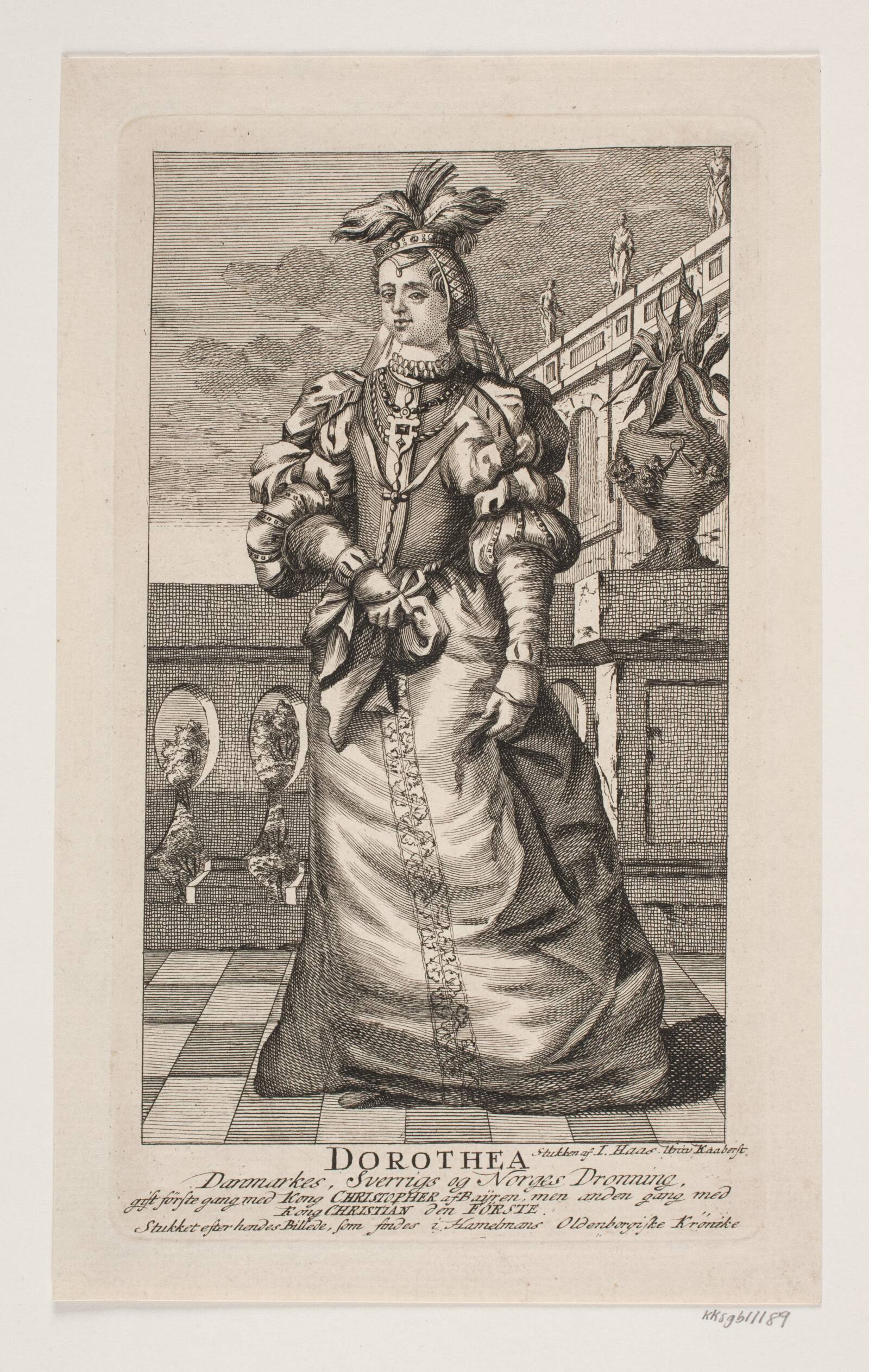Dorothea af Brandenburg, Jonas Haas, 1750-1759