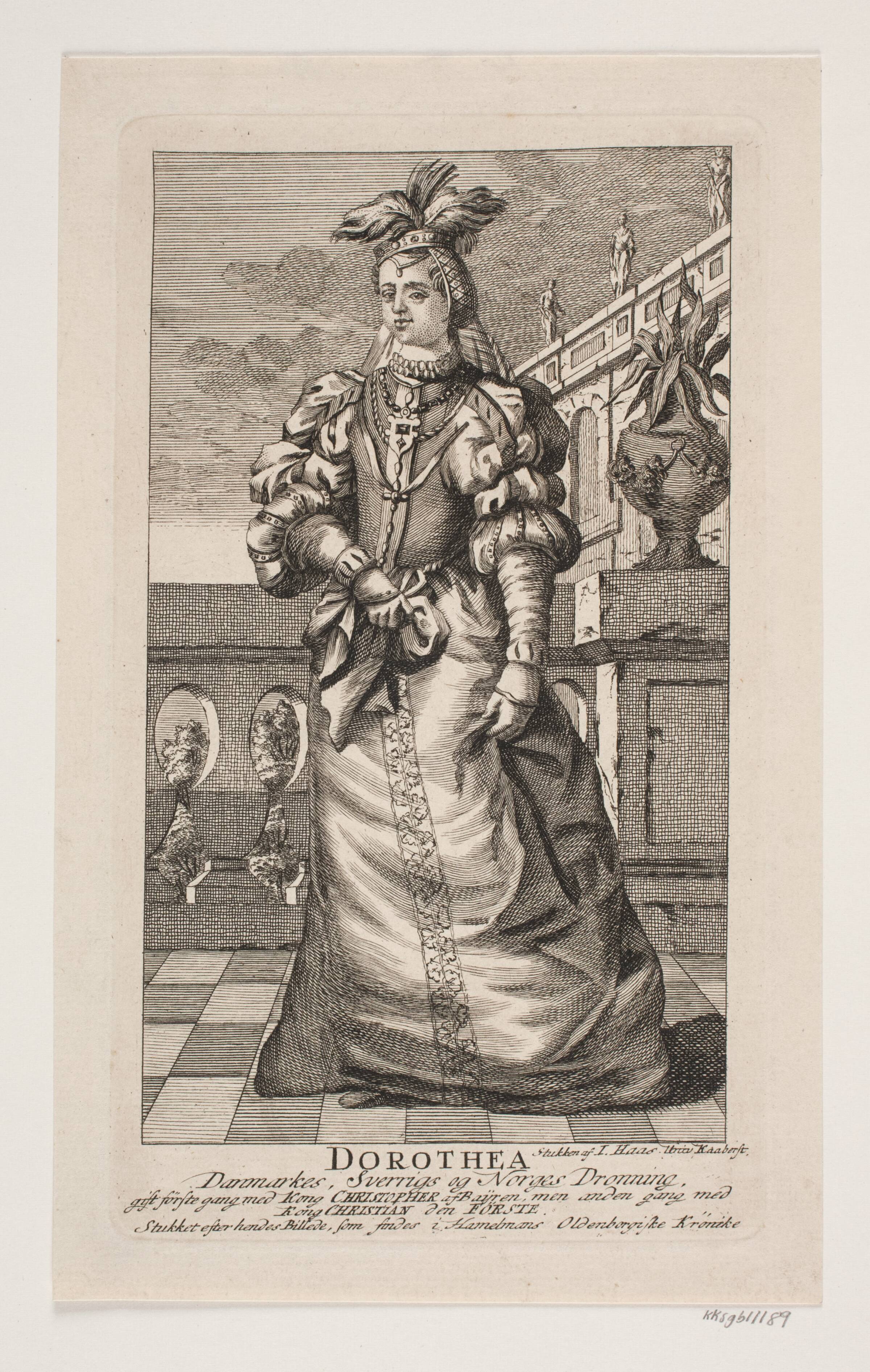 Dorothea af Brandenburg, Jonas Haas, 1750-1759