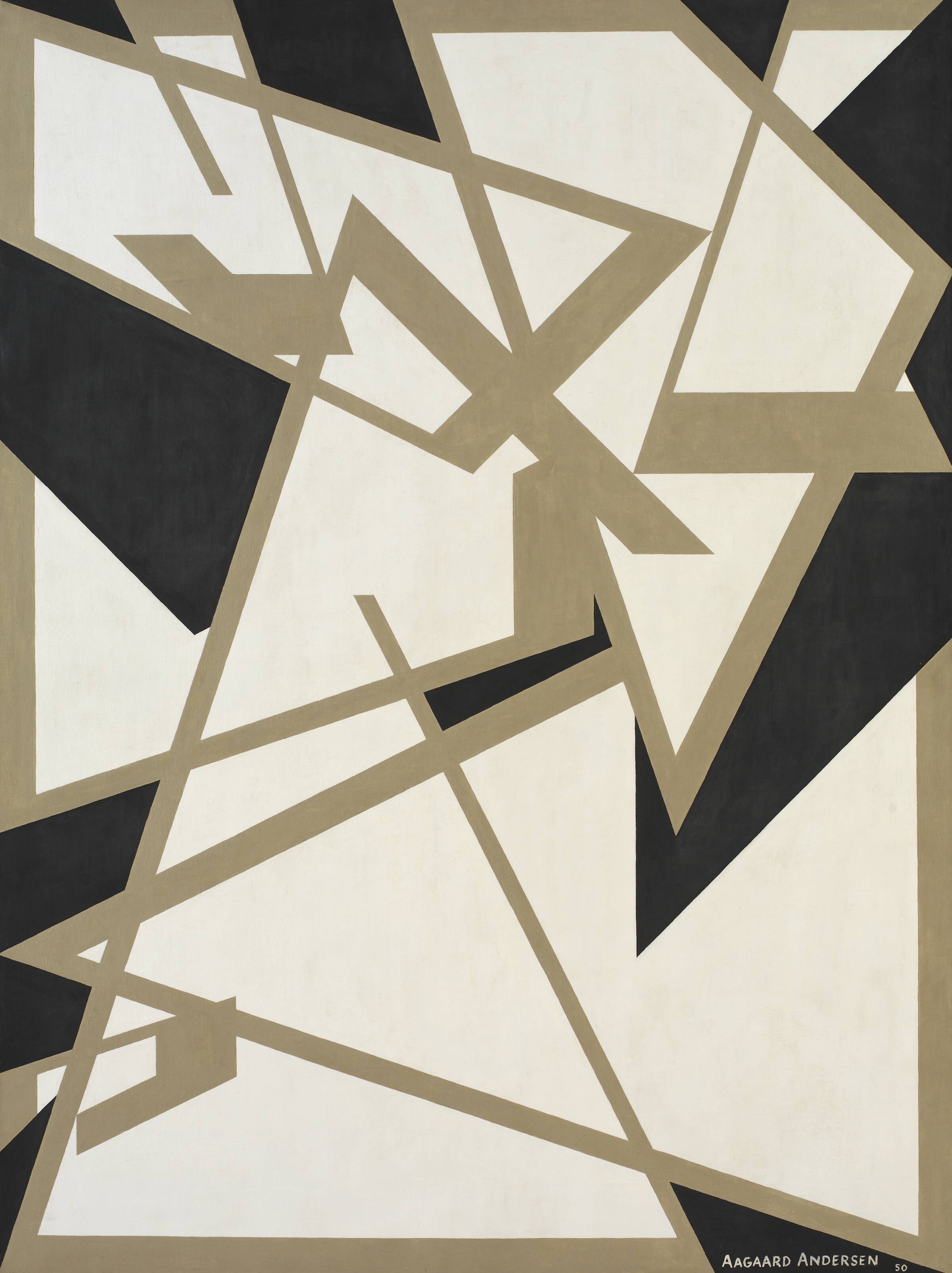 Hældningskoefficient 1:2:3, Gunnar Aagaard Andersen, 1950