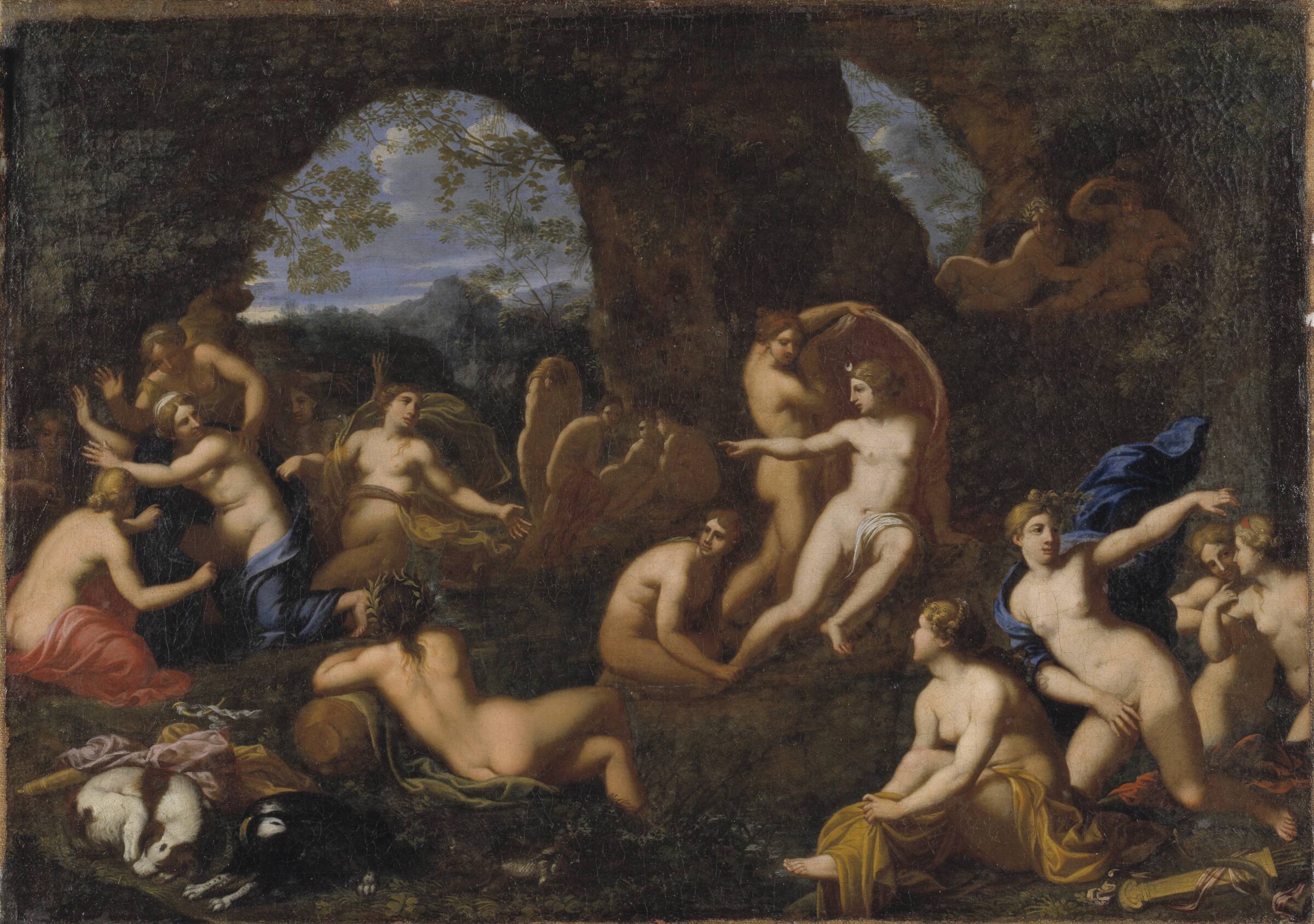 Diana og Kallisto, Jan van Haensbergen, 1657-1705