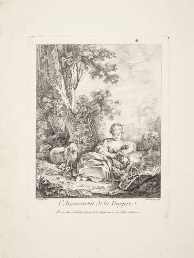 Hyrdindens morskab (L'Amusement de la bergère)