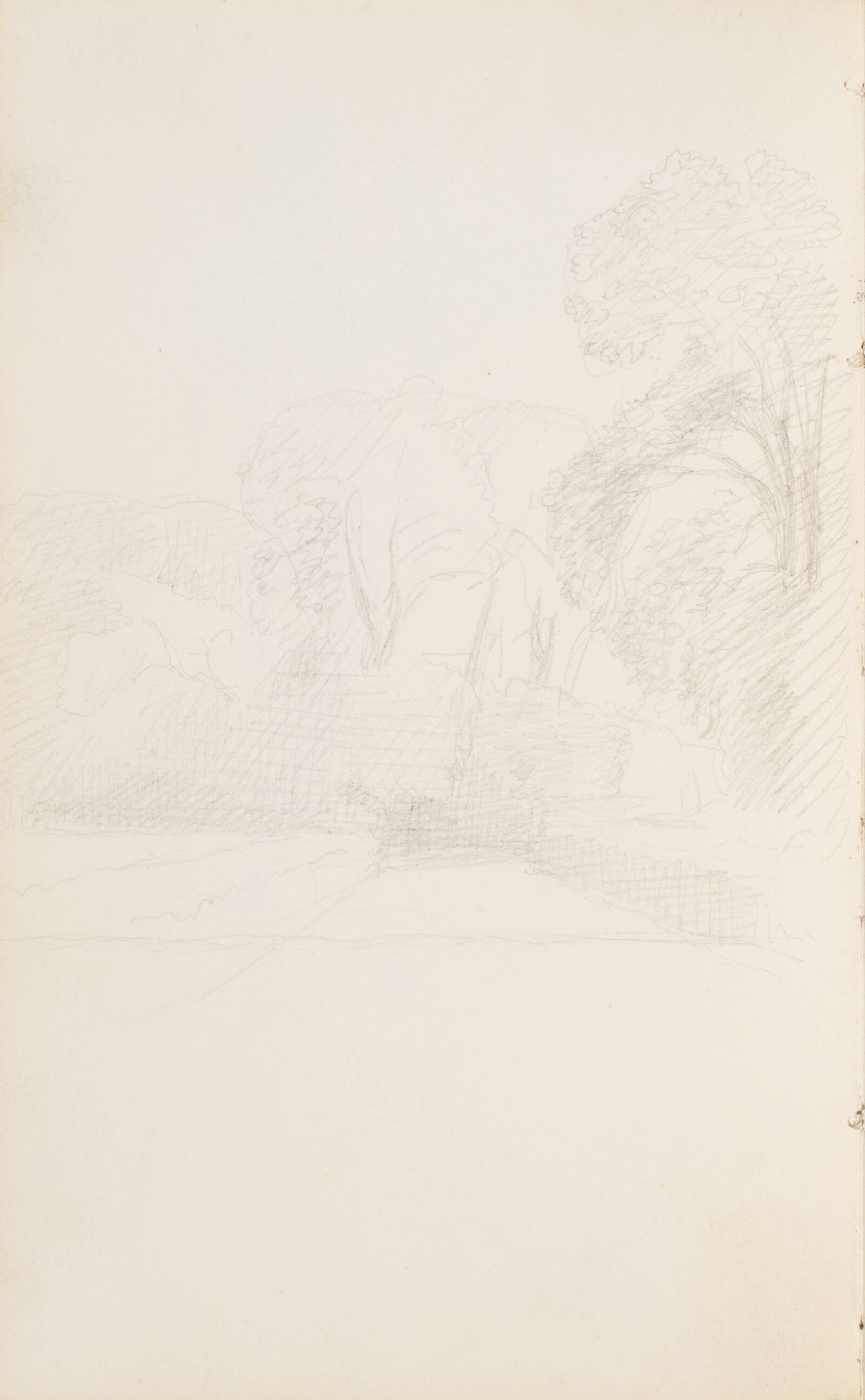 Store træer, P.C. Skovgaard, 1865