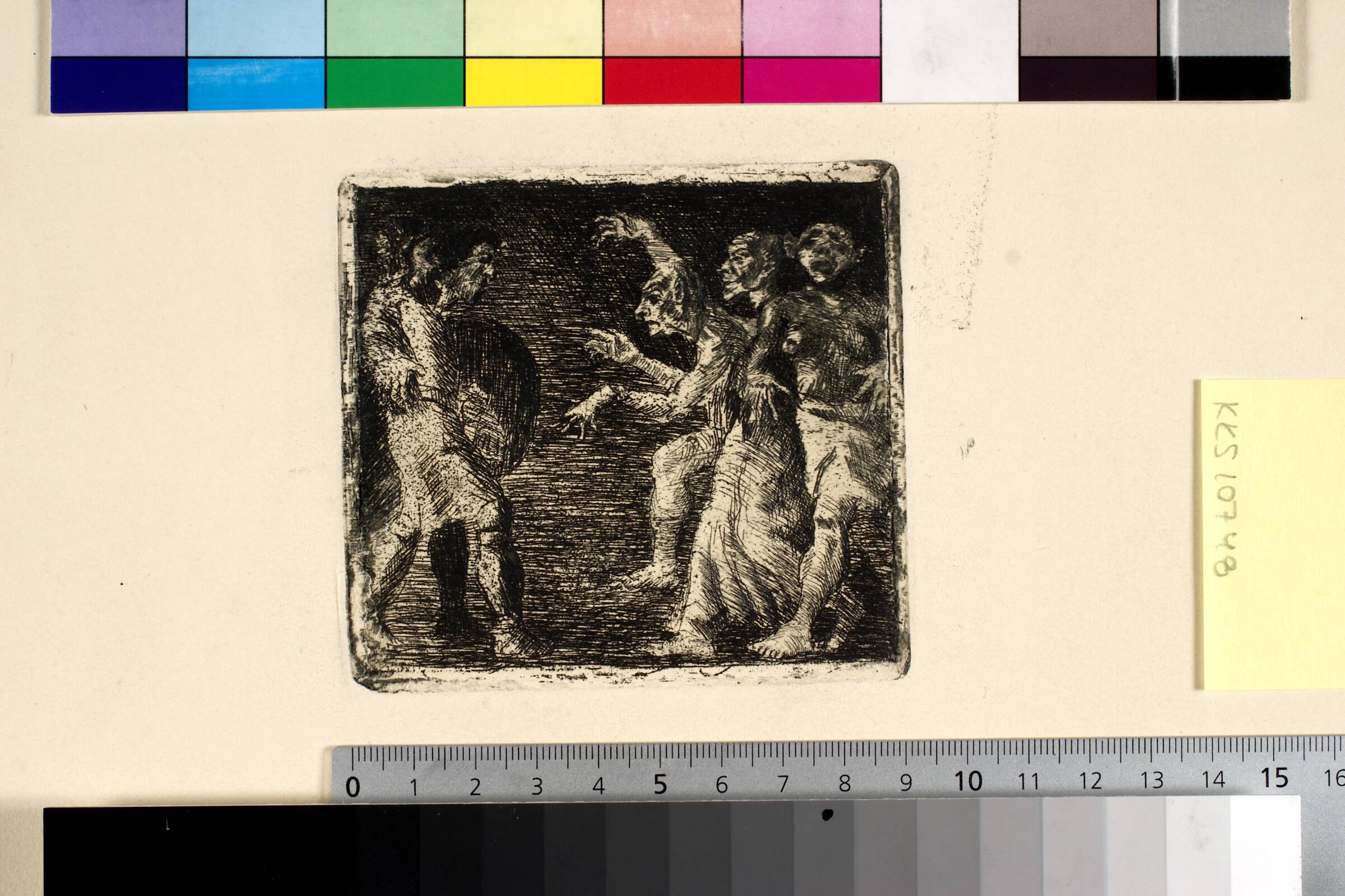 Macbeth og Hexene, Oluf Hartmann, 1902