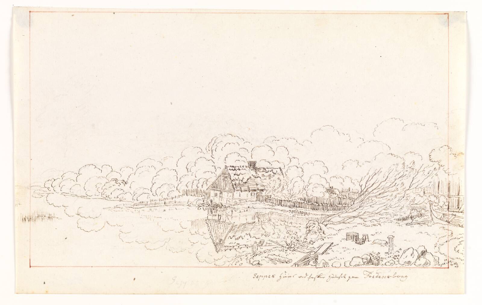 Jeppes Hus. Fredensborg, Adam Gjelstrup, 1753-1830