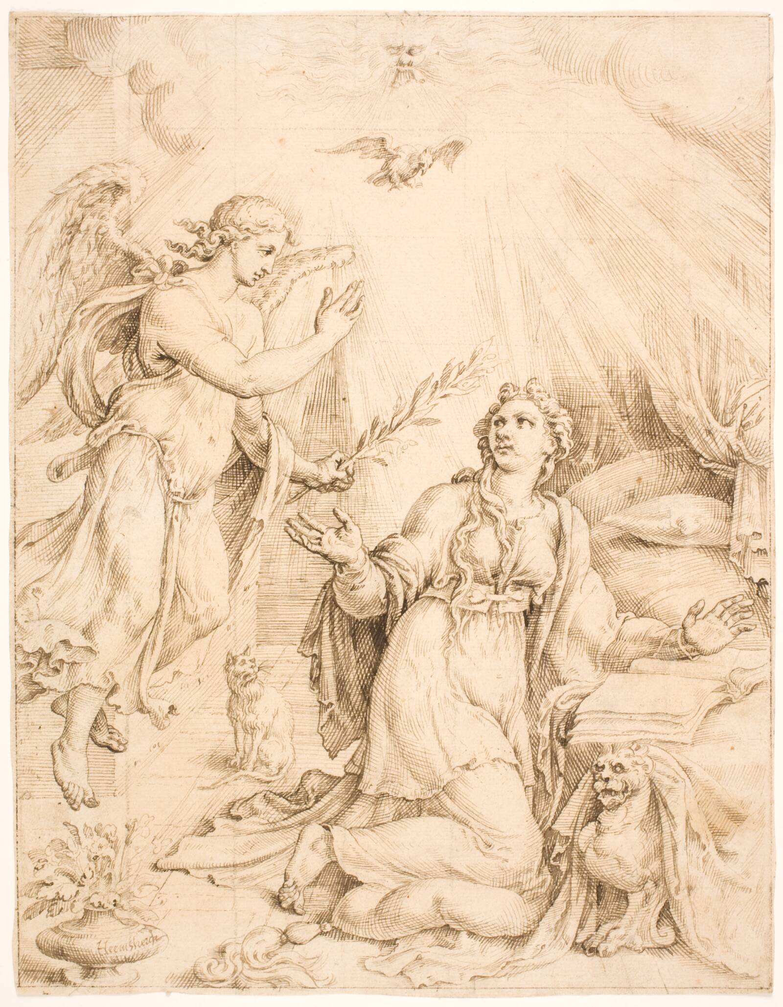 Maria Bebudelse, Maarten van Heemskerck, 1540-1549