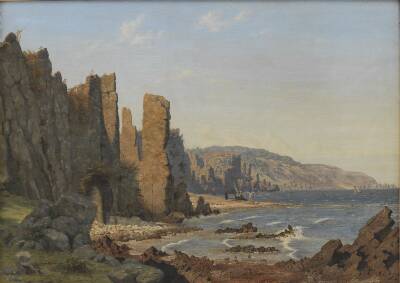 Lyseklippen ved Rø på Bornholm