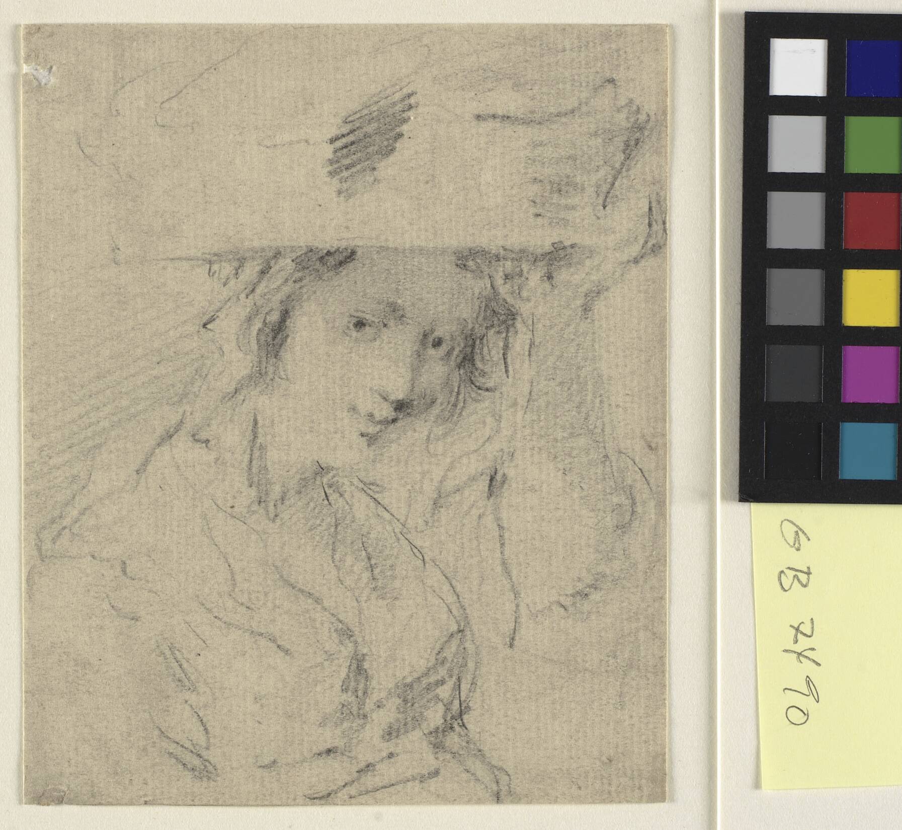 Woman with a basket on her head
