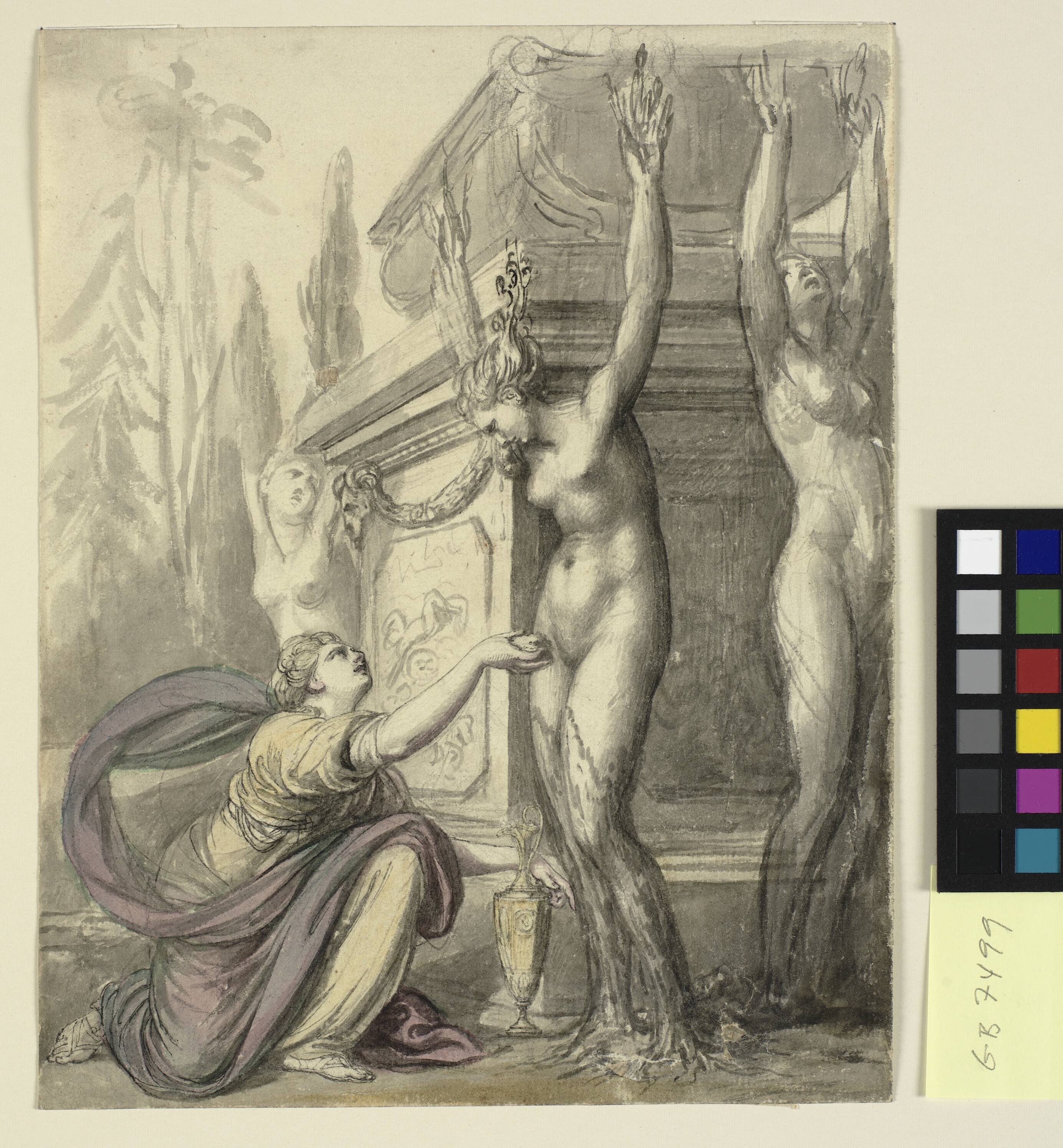 The Heliads at the grave of Phaeton (Ovid, Metamorphoses, II, 340-366)