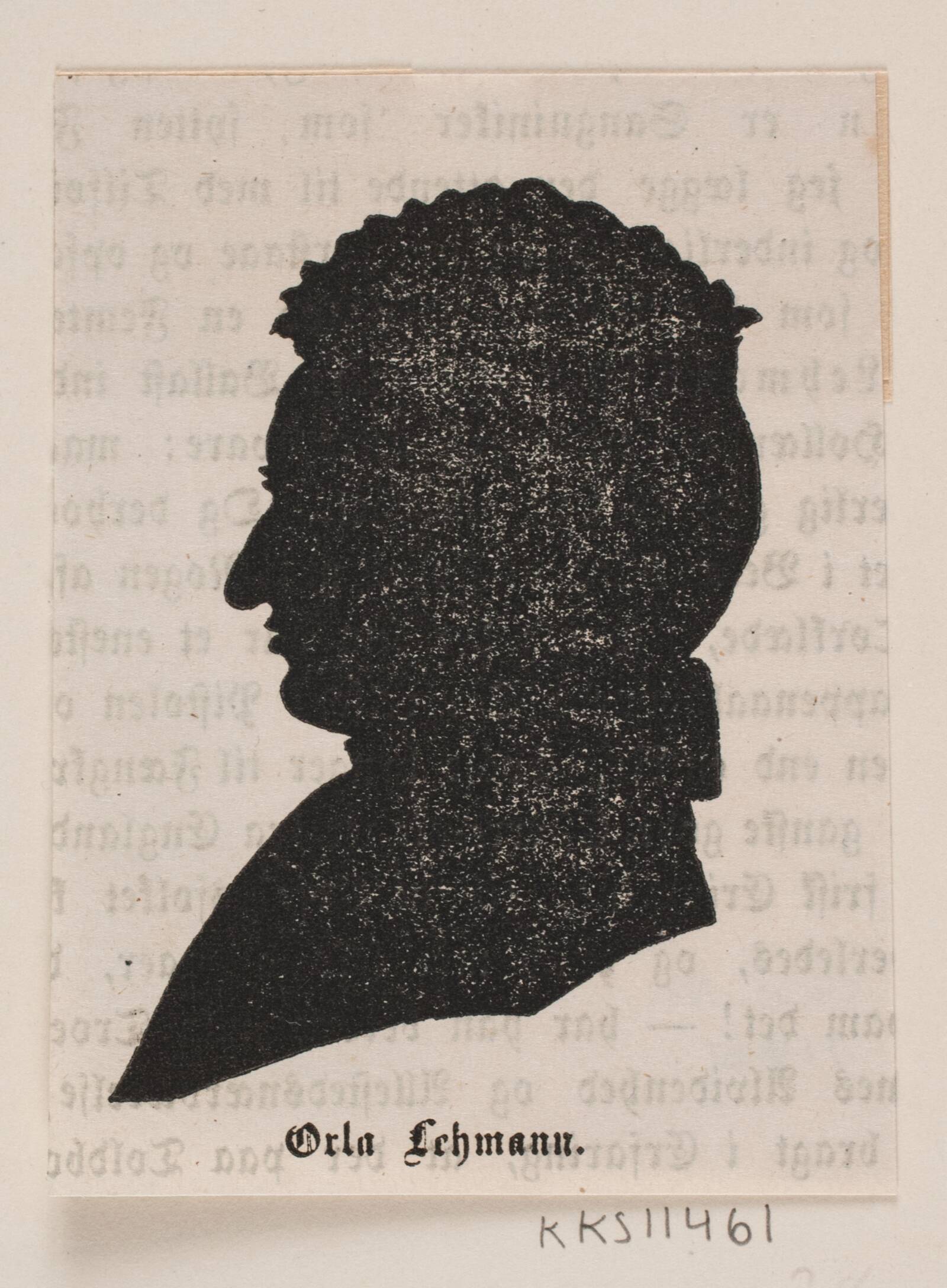 Orla Lehmann, Ubekendt, 1853