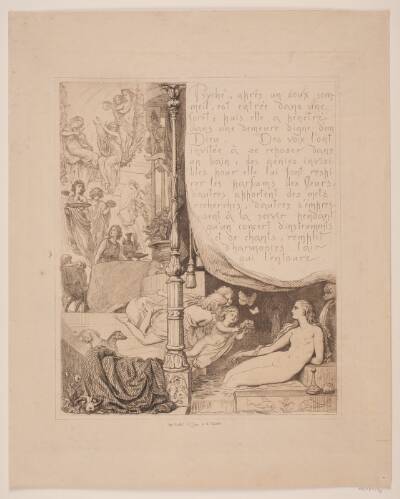 Illustration nr. 5 til "L`Amour et Psyché"
