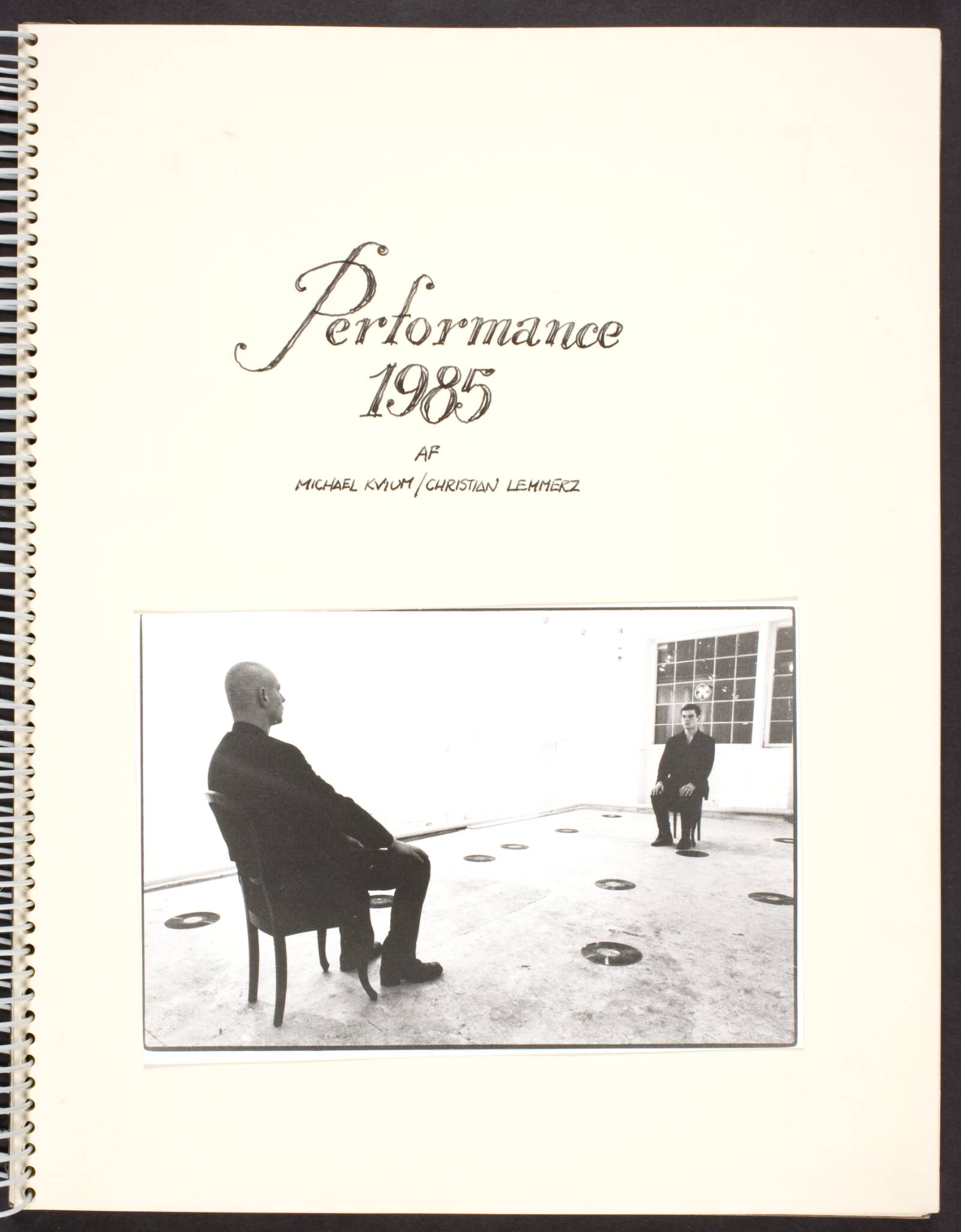 Performance, Christian Lemmerz, 1985