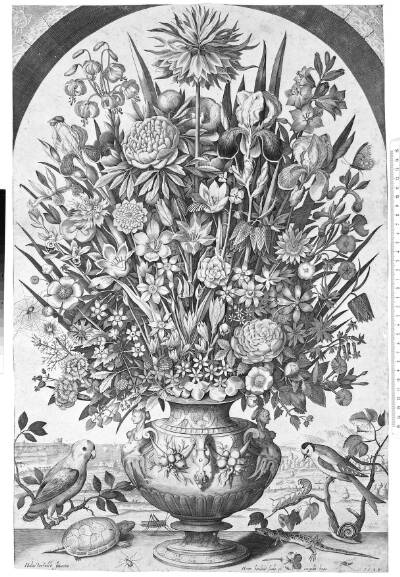 Vase med blomster