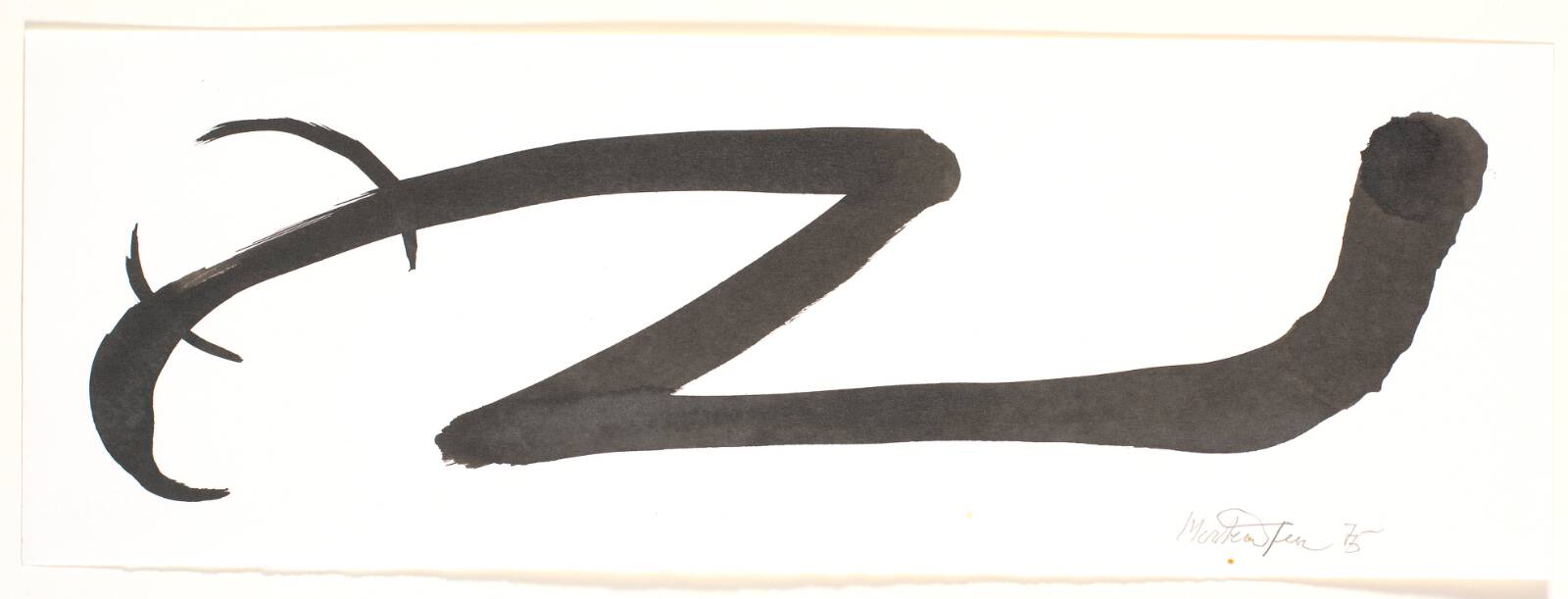 Uden titel, Richard Mortensen, 1975