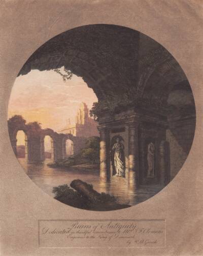 Ruins of Antiquity. Dedicated to Clemens
