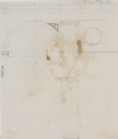 Fragment af arkitekturudkast