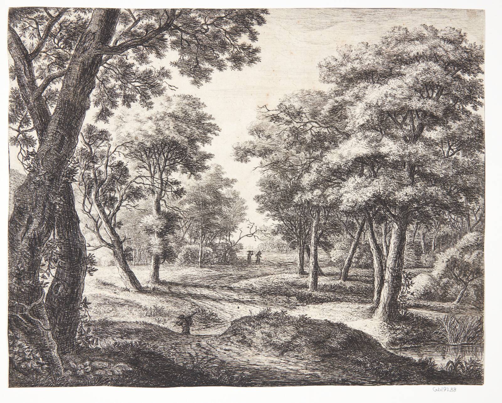 Skovvej, Anthonie Waterloo, 1610-1690