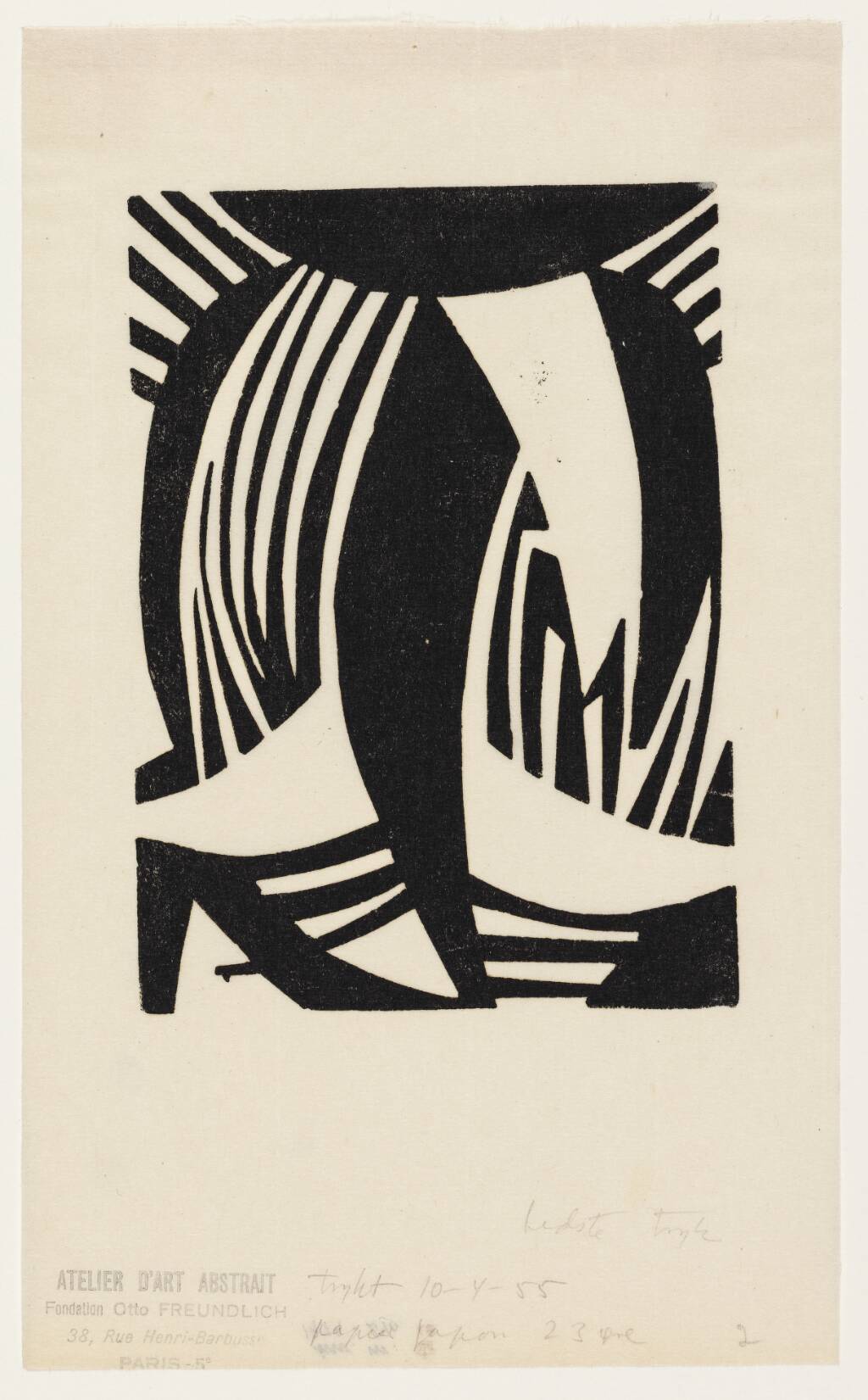 Komposition. "Das Herz" by Freundlich, Otto