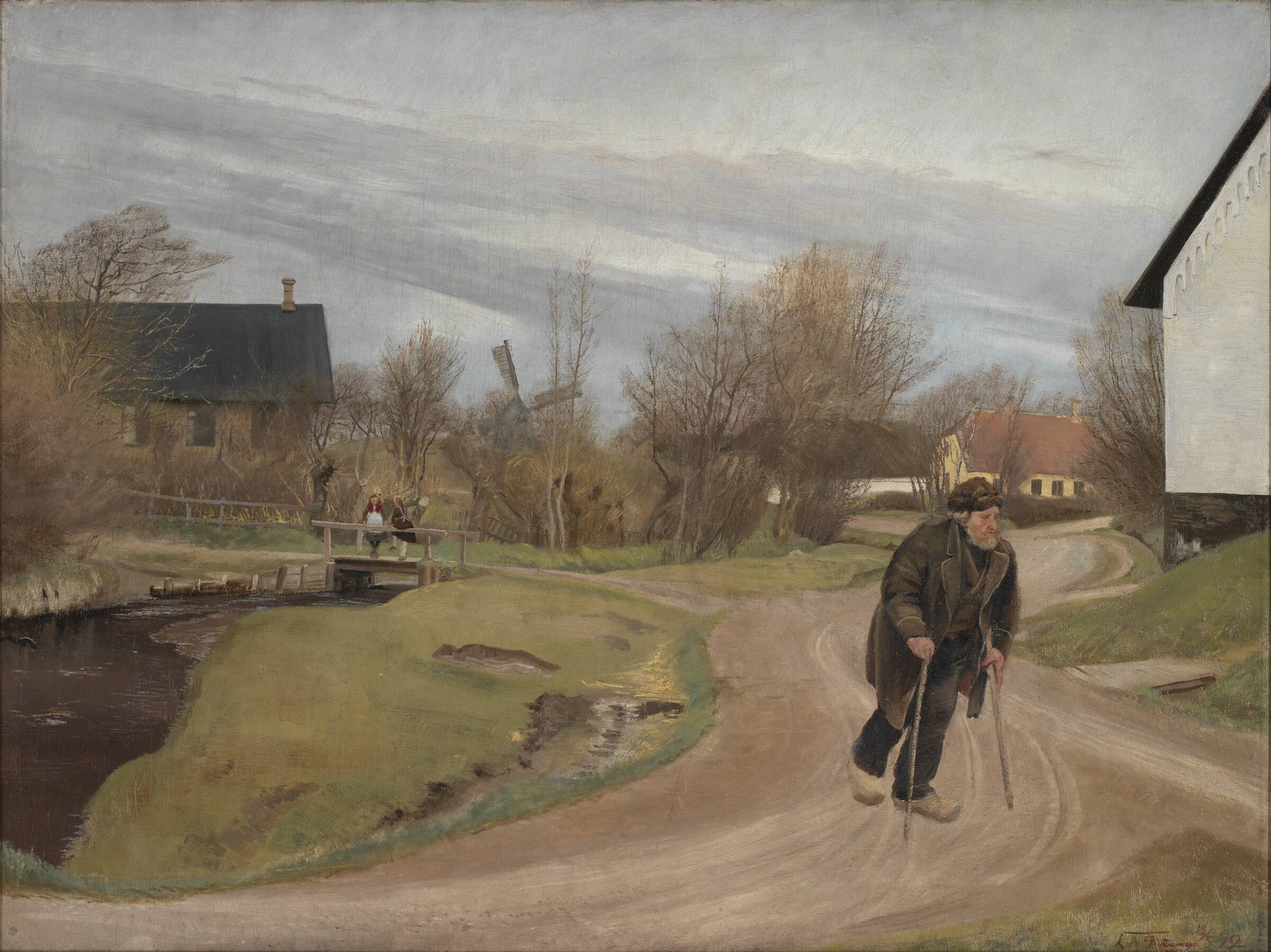 Forår i Hals, L.A. Ring, 1892