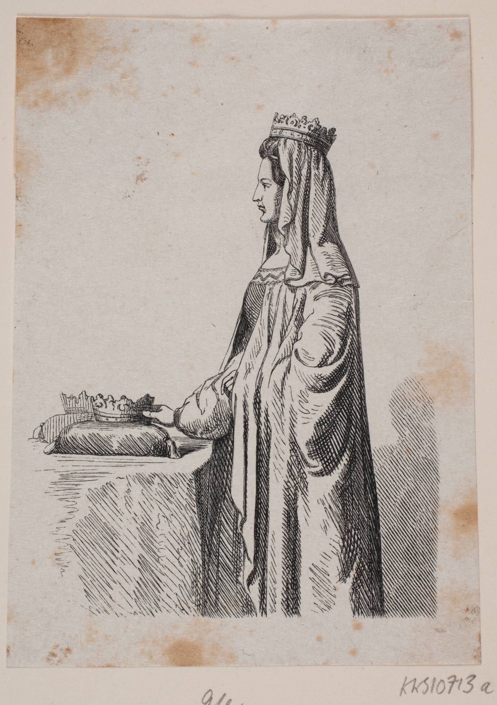Dronning Margrethe, Ubekendt, 1849-1879