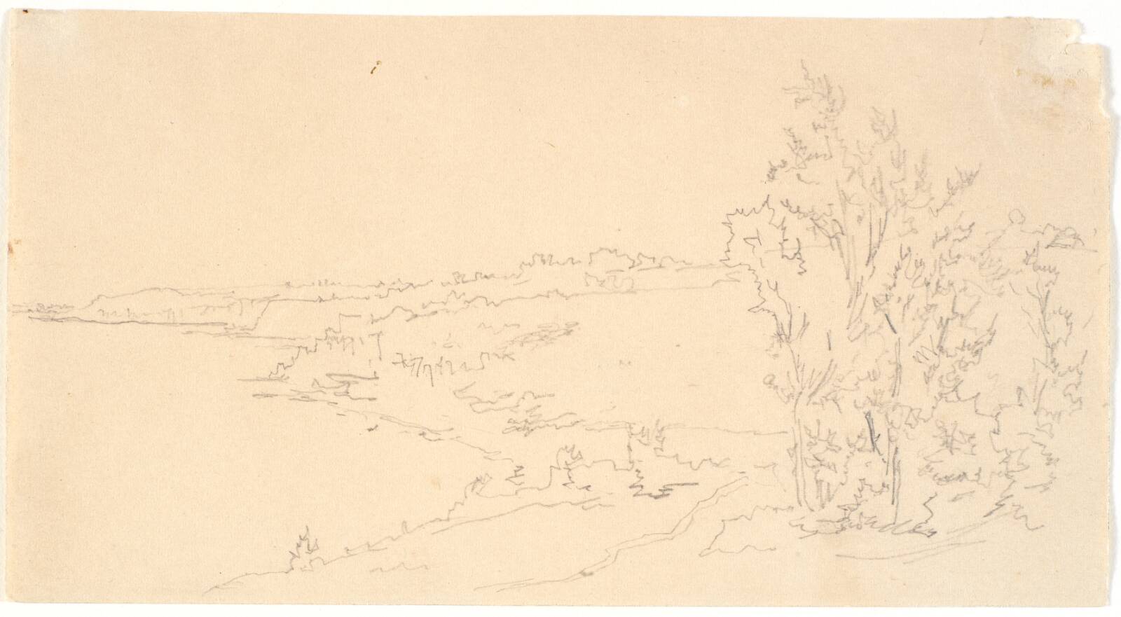 Kystlandskab, Christen Købke, 1836