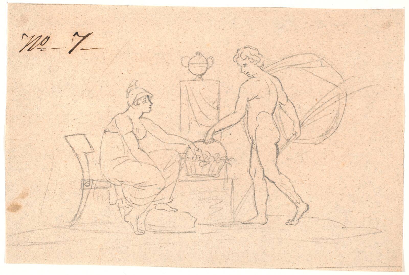 To figurer, Nicolai Abildgaard, 1743-1809