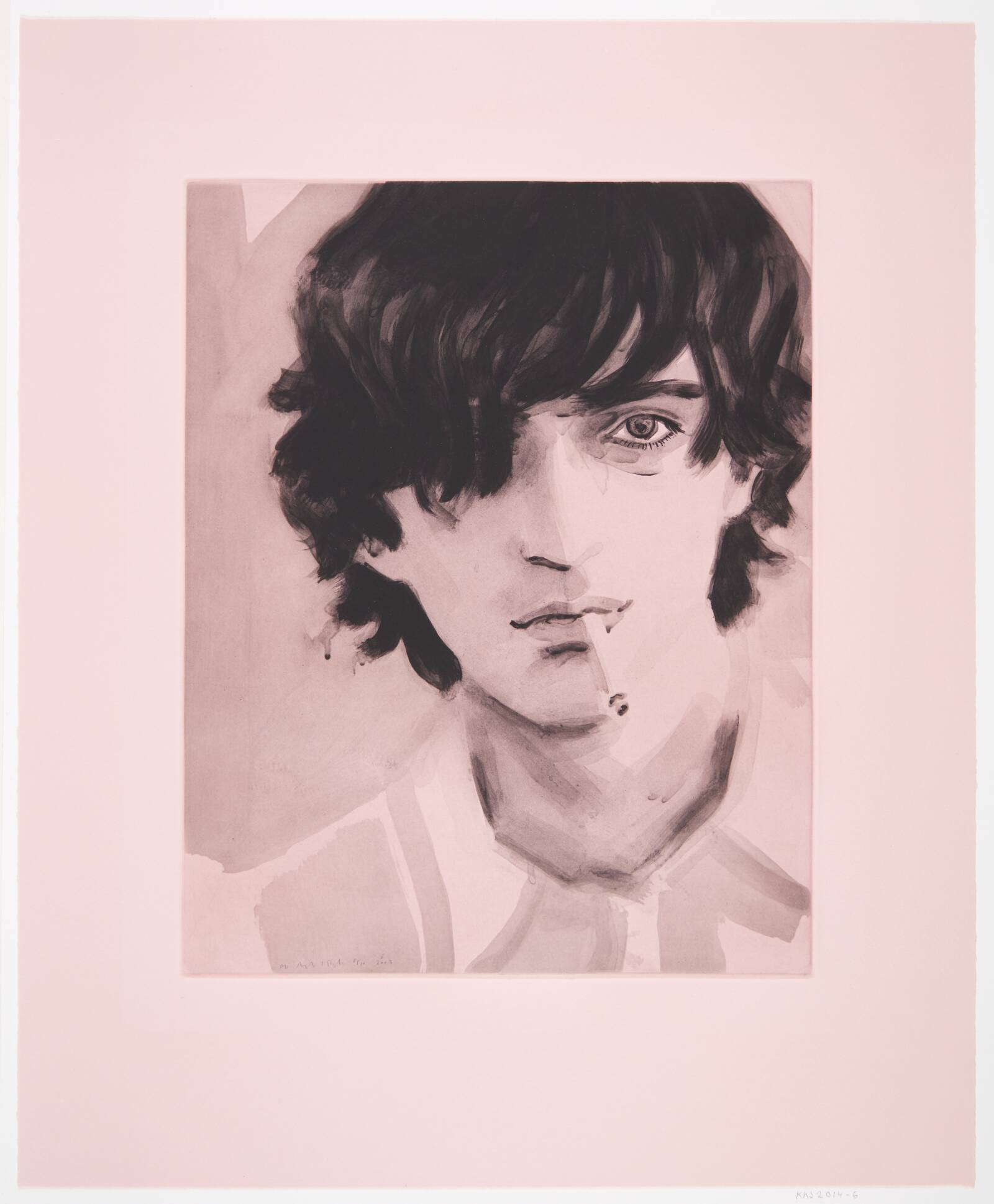Marc (pink), Elisabeth Peyton, 2003