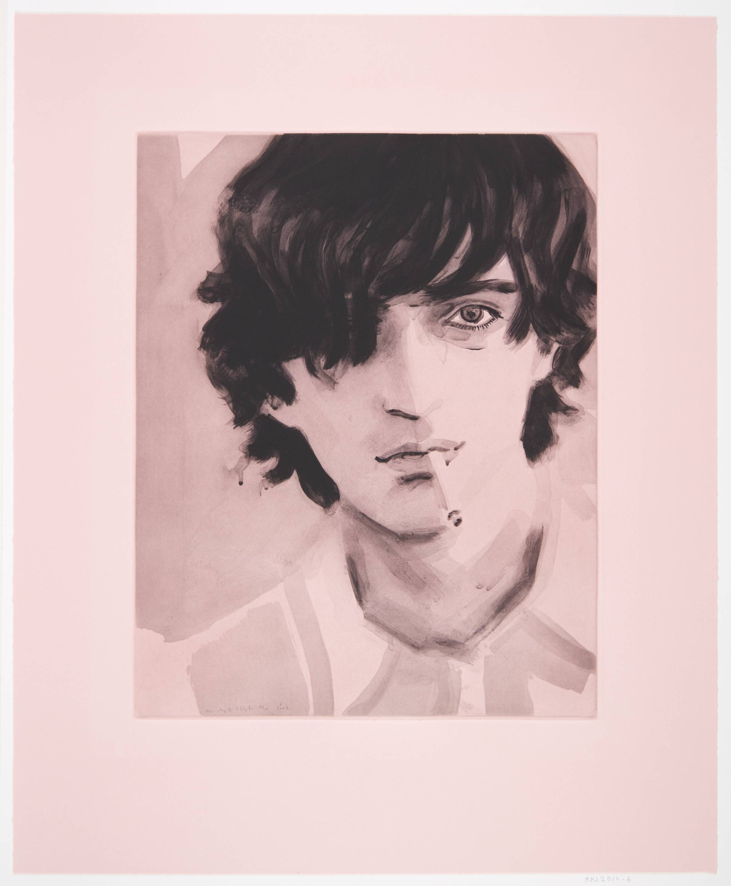 Marc (pink), Elisabeth Peyton, 2003