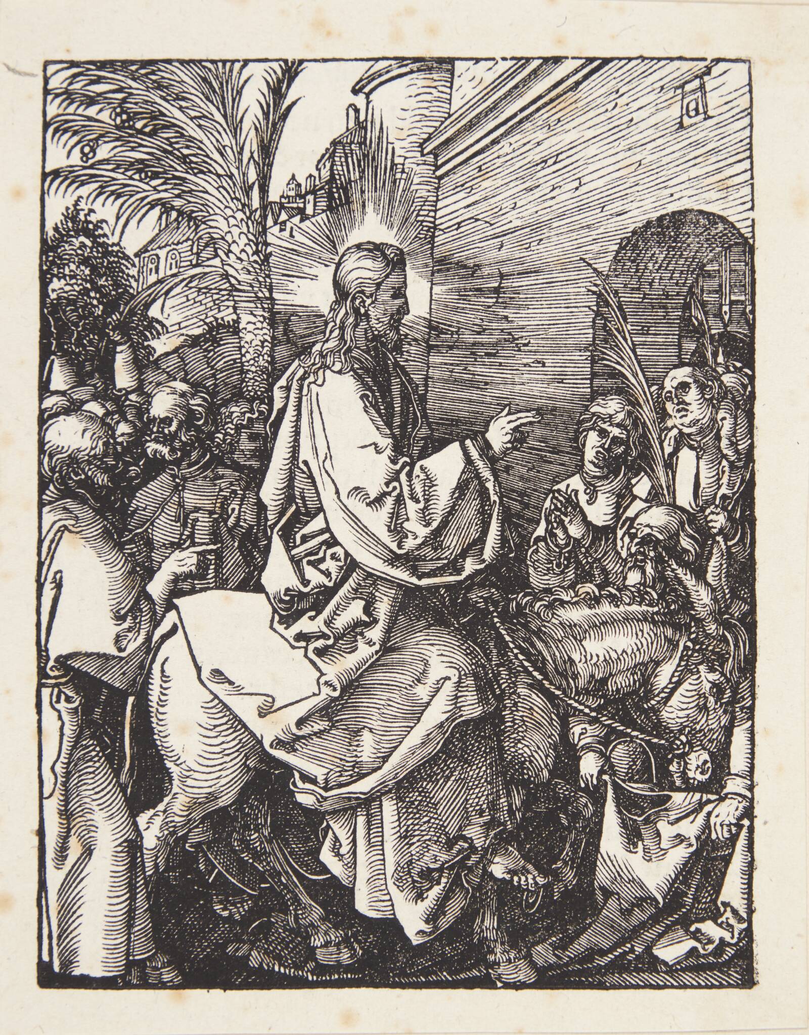 Indtoget i Jerusalem, Albrecht Dürer, 1506-1509