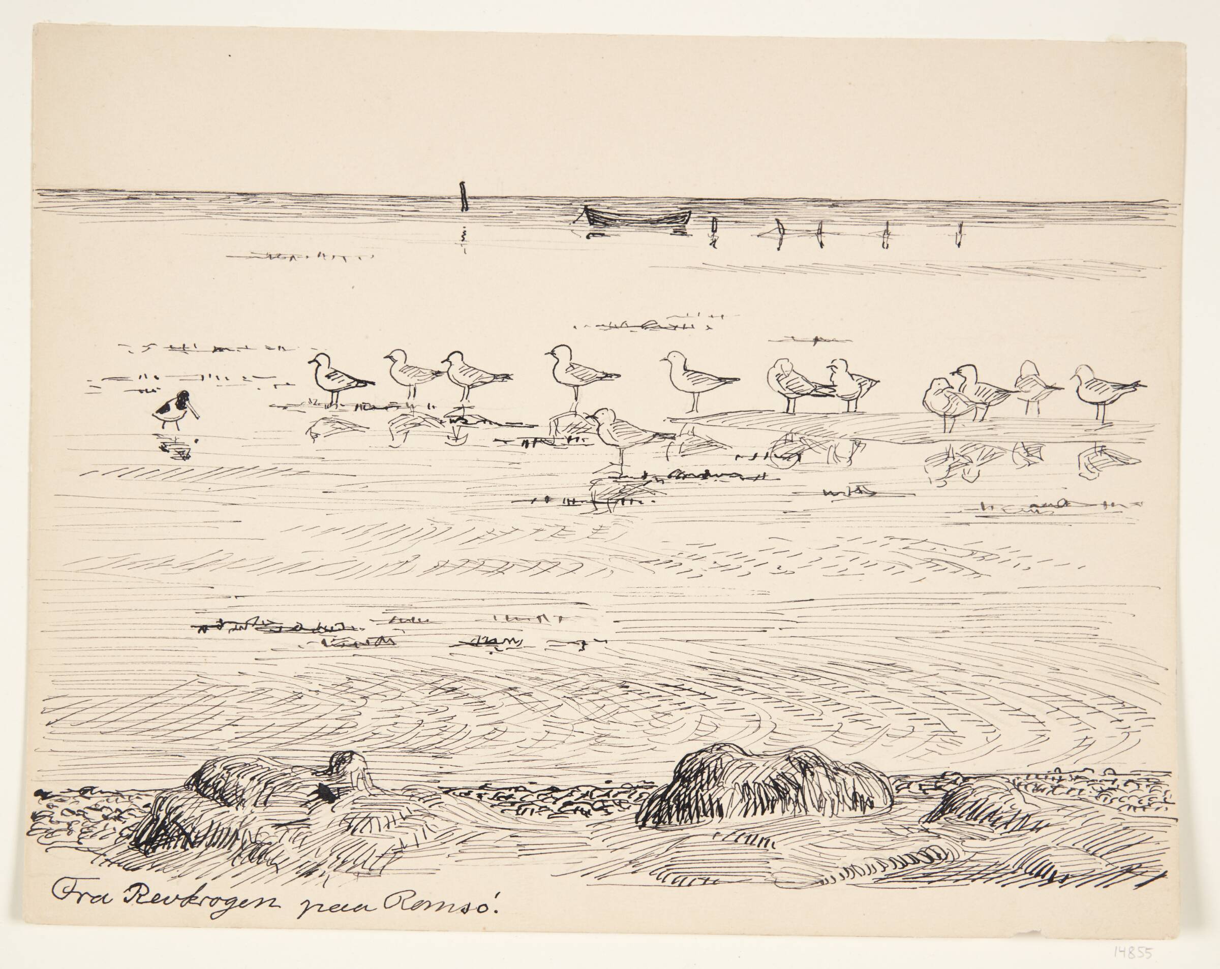 "Fra Revkrogen på Romsø", Johannes Larsen, 1921