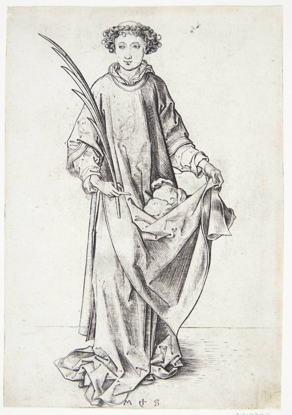 Den hellige Stefanus, Martin Schongauer, 1430-1491