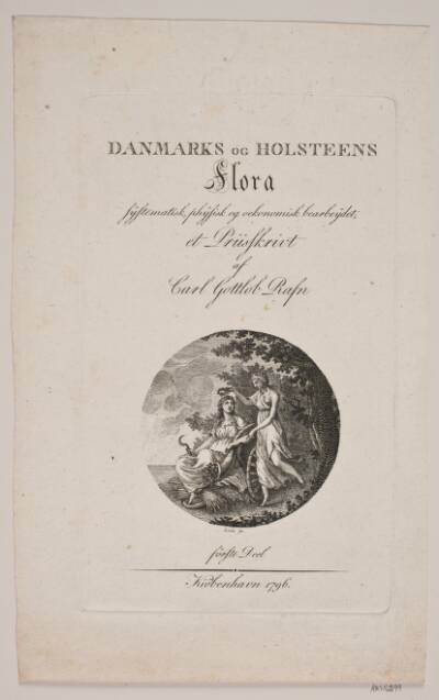 Titelblad til Danmarks og Holsteens Flora