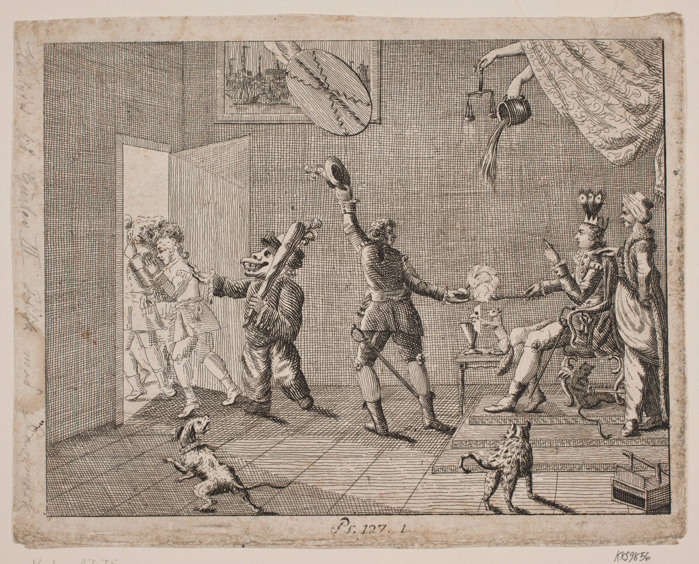 Satirisk blad, Gerhard Ludvig Lahde, 1789