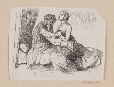 Illustration til "En Historie" i H.C. Andersen, "Eventyr og Historier", Bind 2