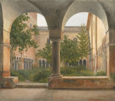 Klostergården i S. Lorenzo fuori le mura