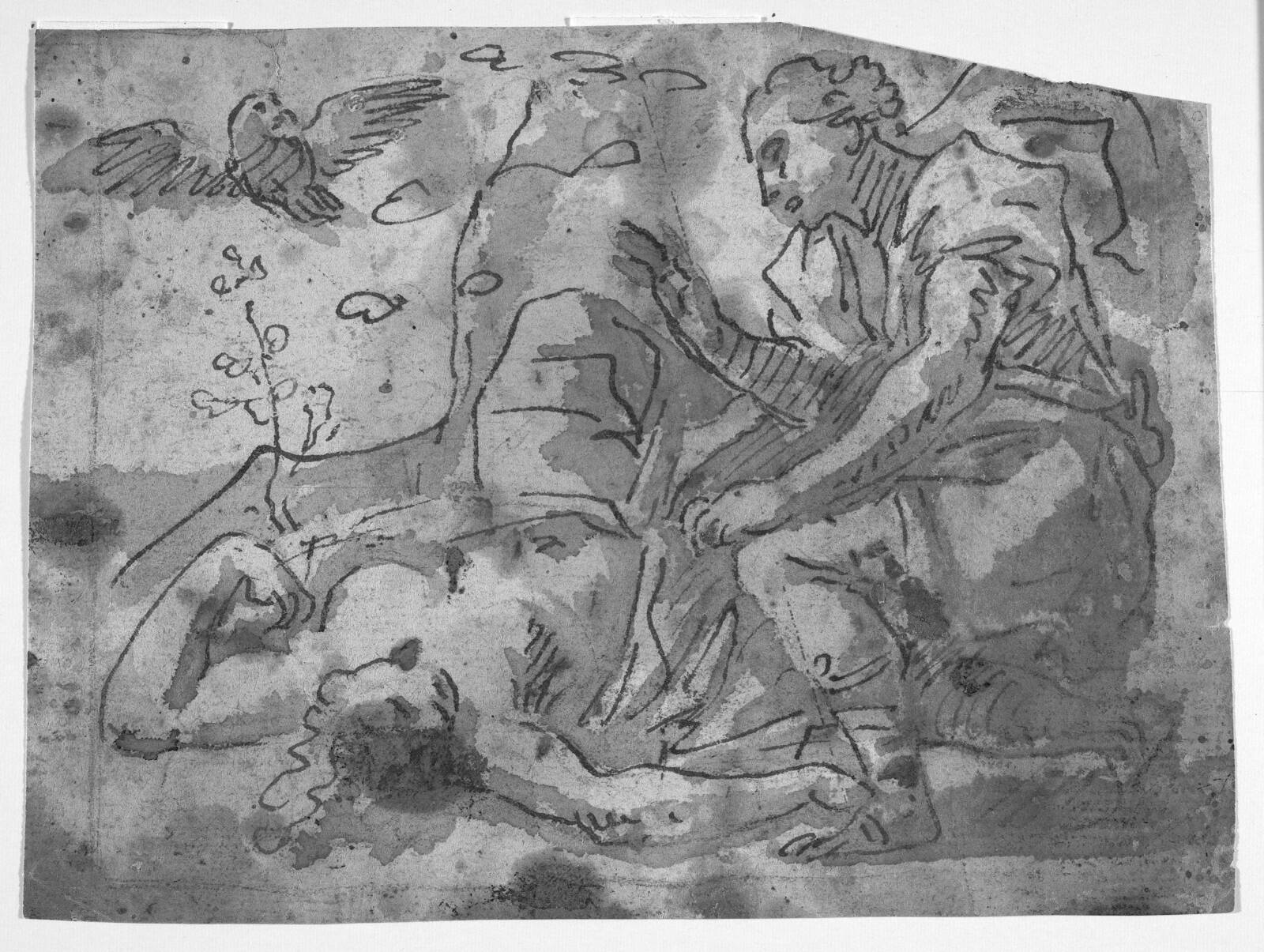 Apollon sørger ved den døde Koronis, Ubekendt, 1650-1699