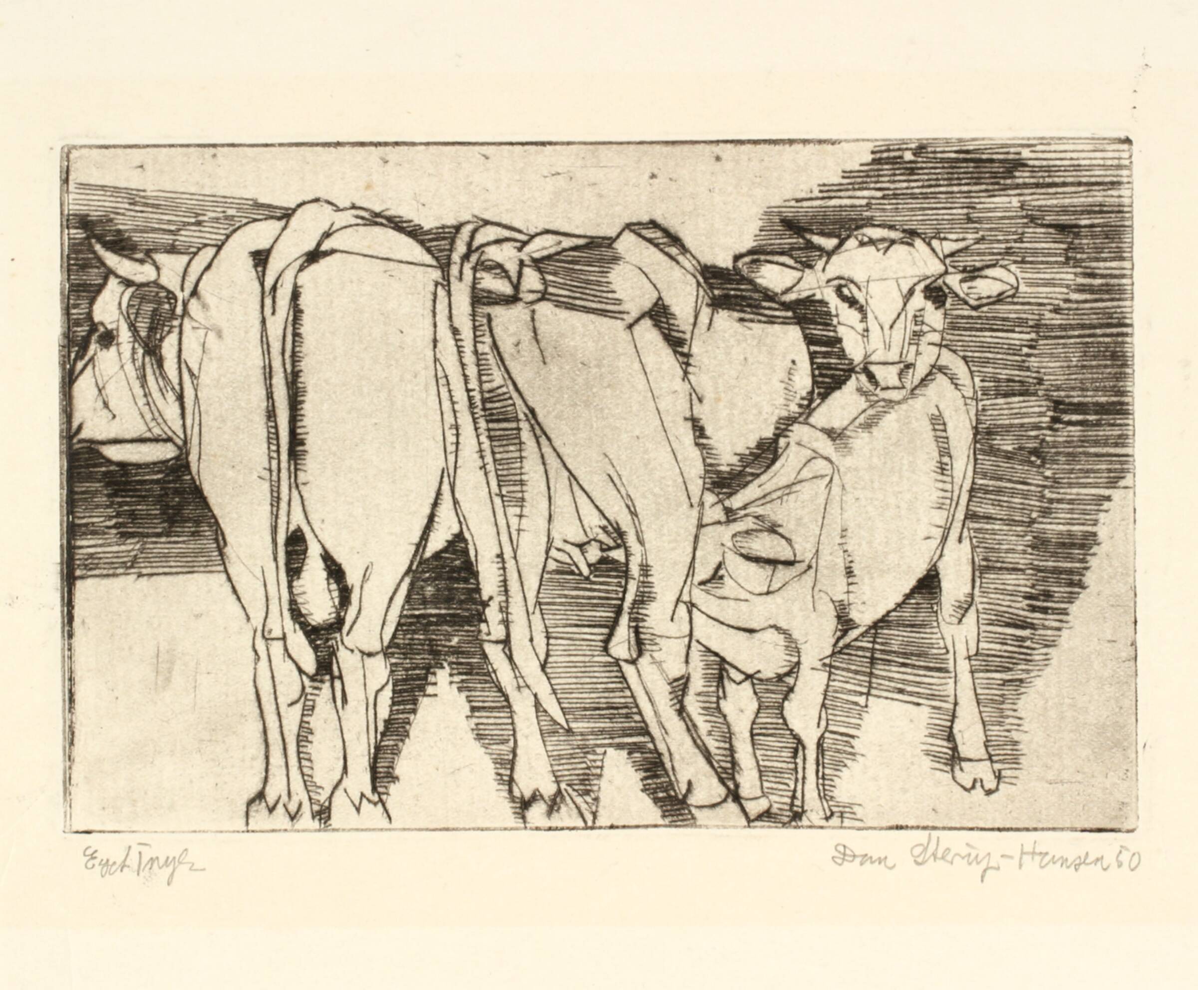 Familien, Dan Sterup-Hansen, 1950