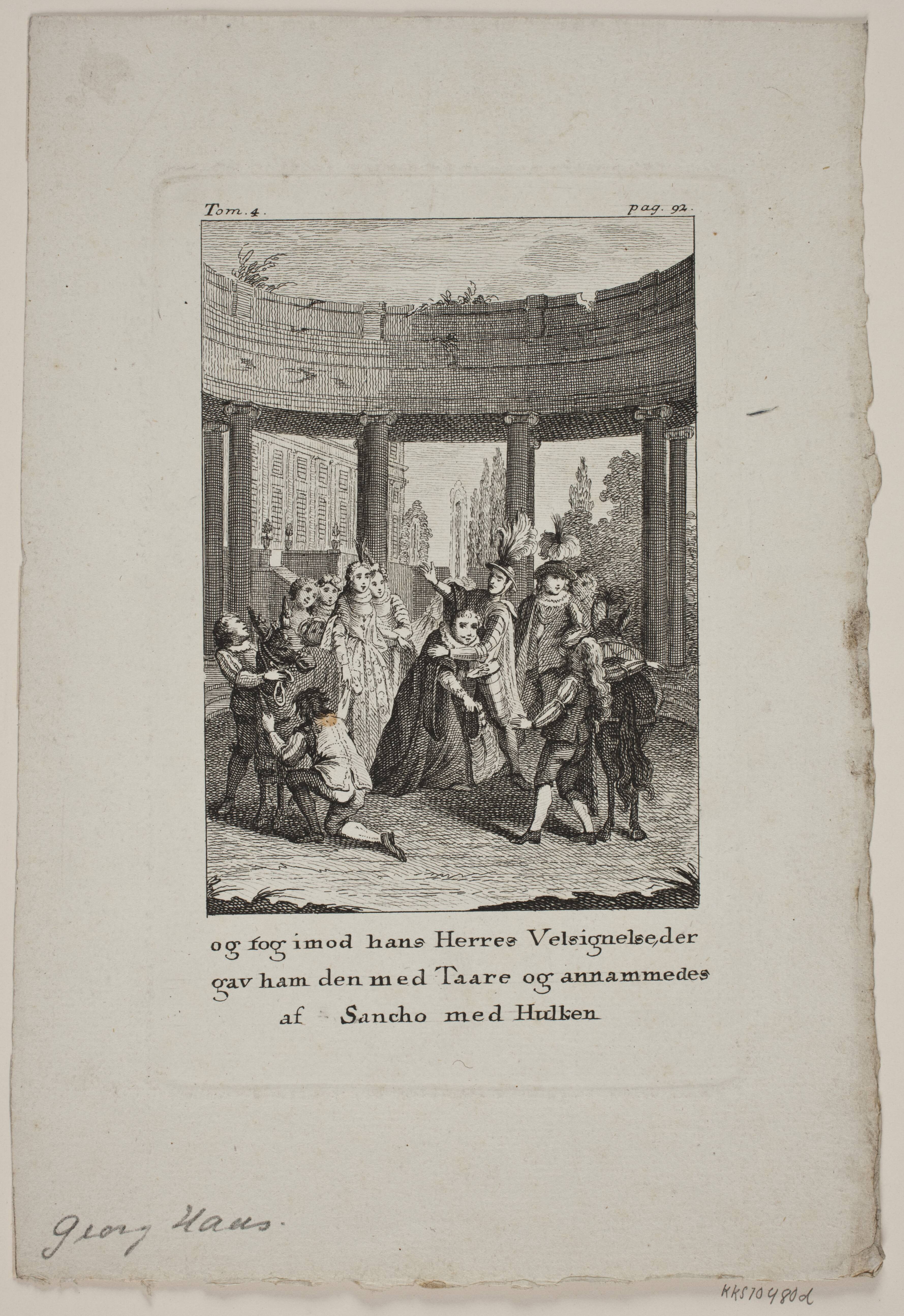 Illustration til Don Quixote