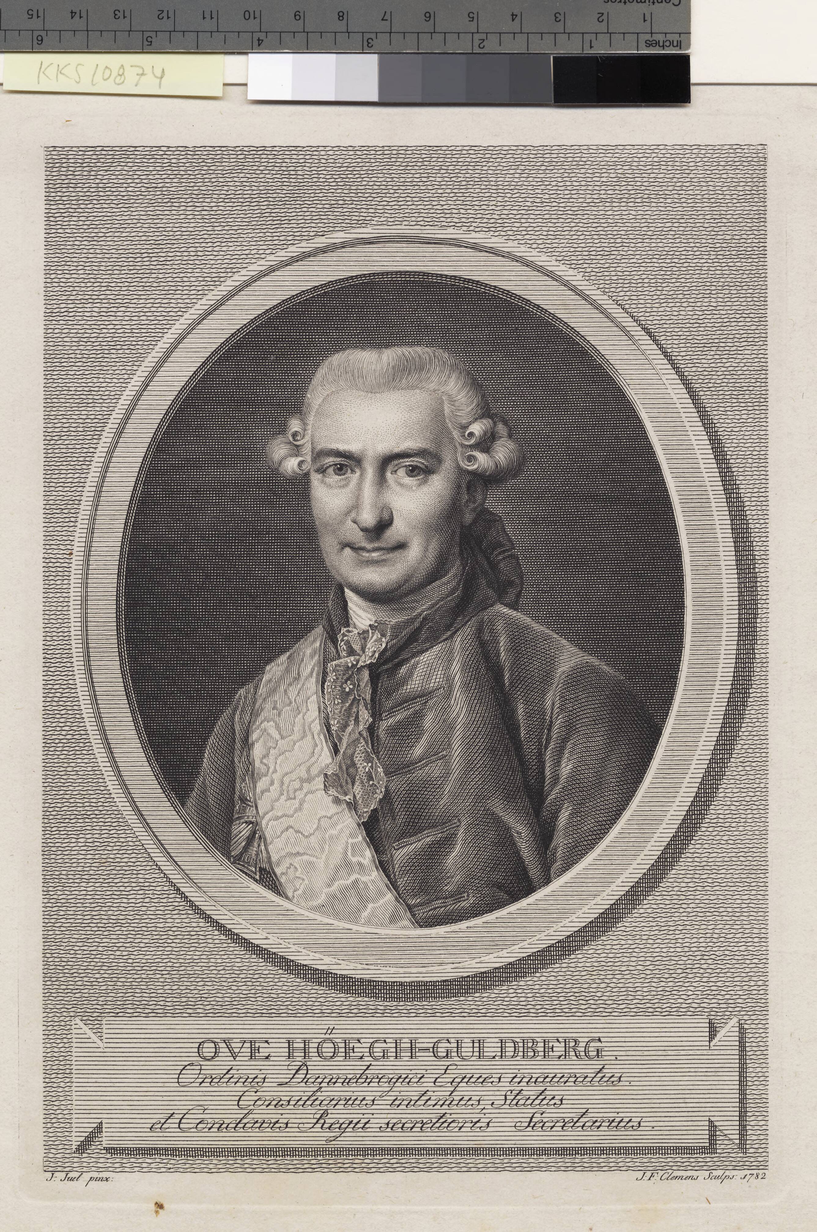 Portræt af Ove Høegh-Guldberg