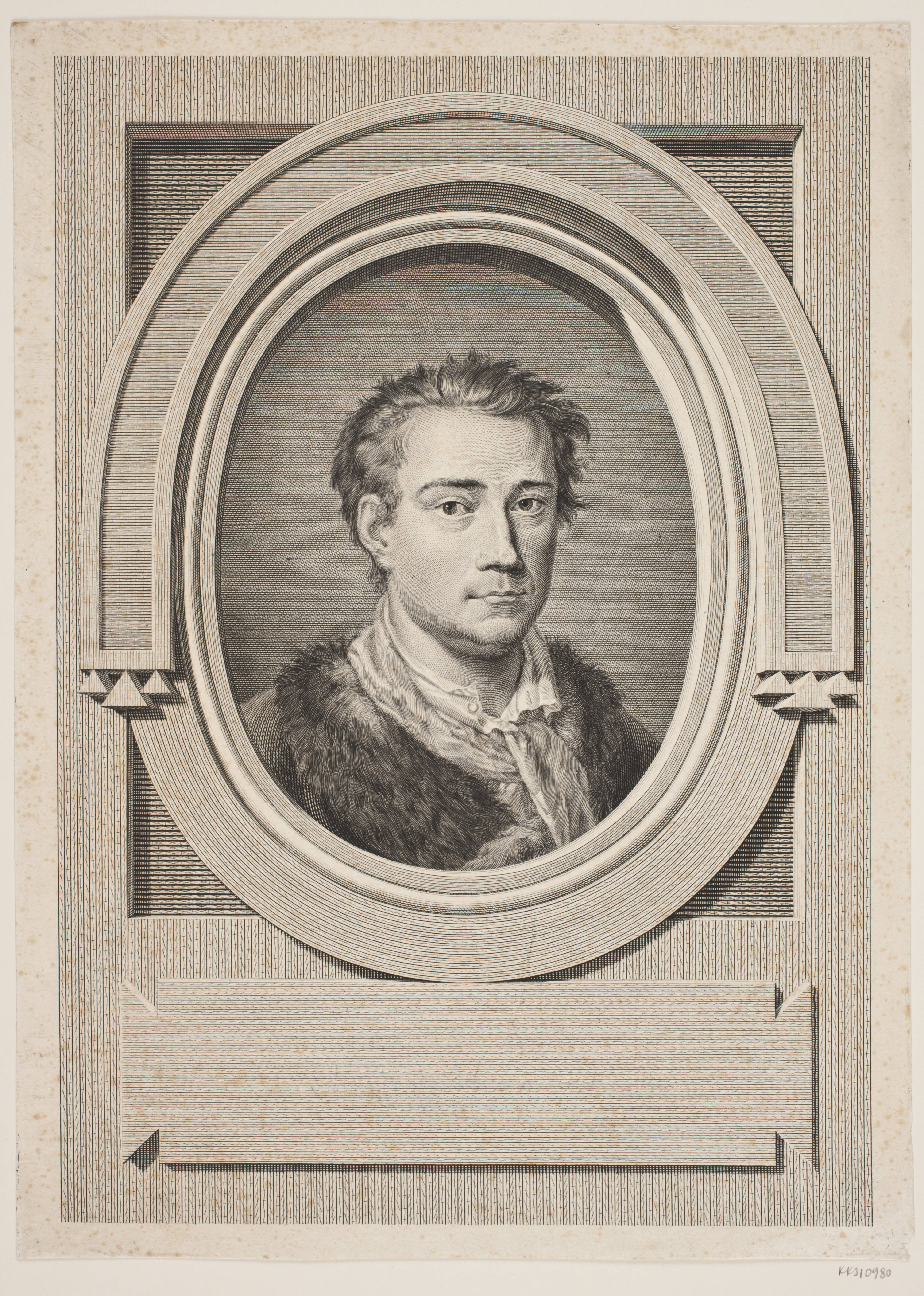 Portræt af maleren Johan Mandelberg