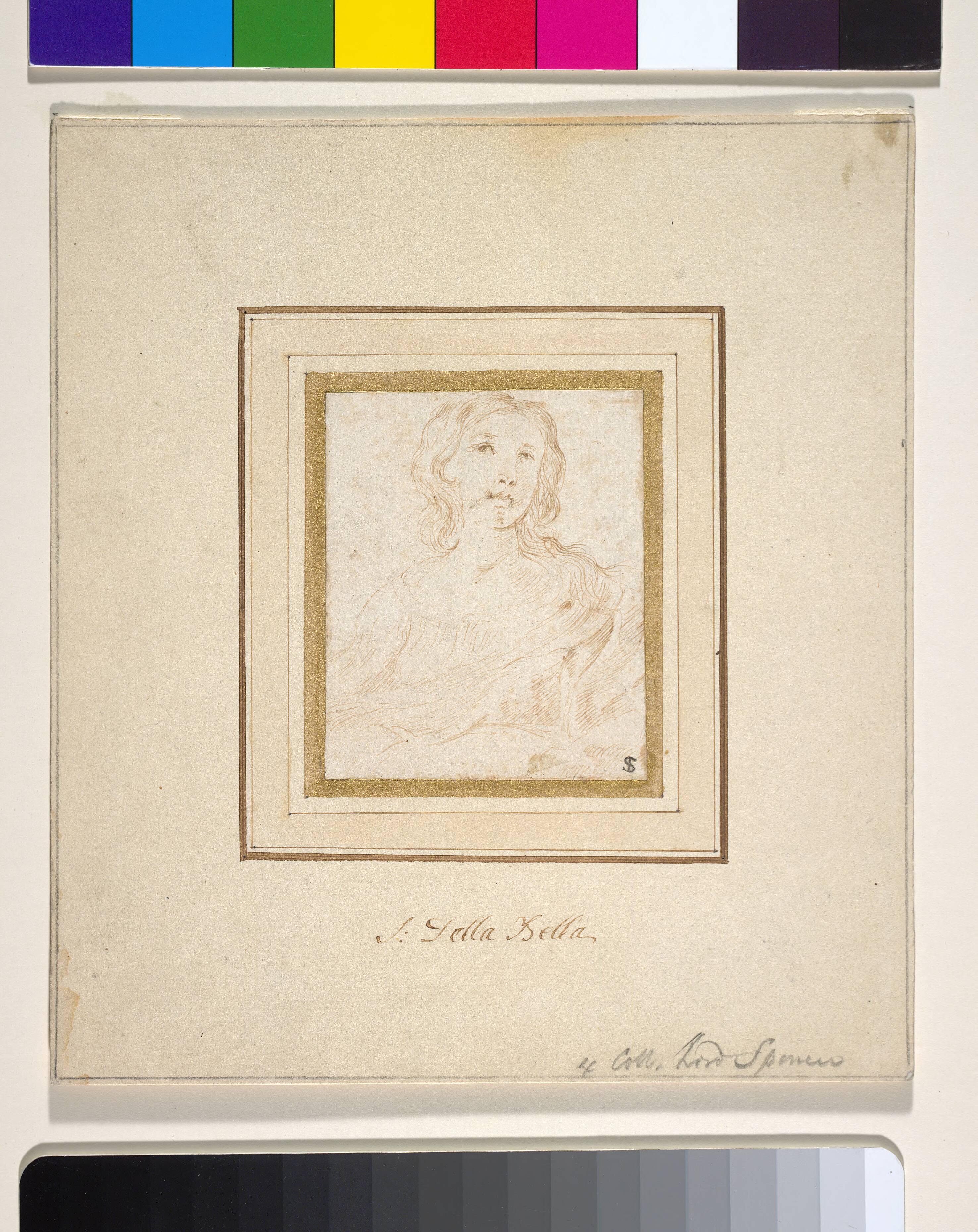 A young woman, half lengt