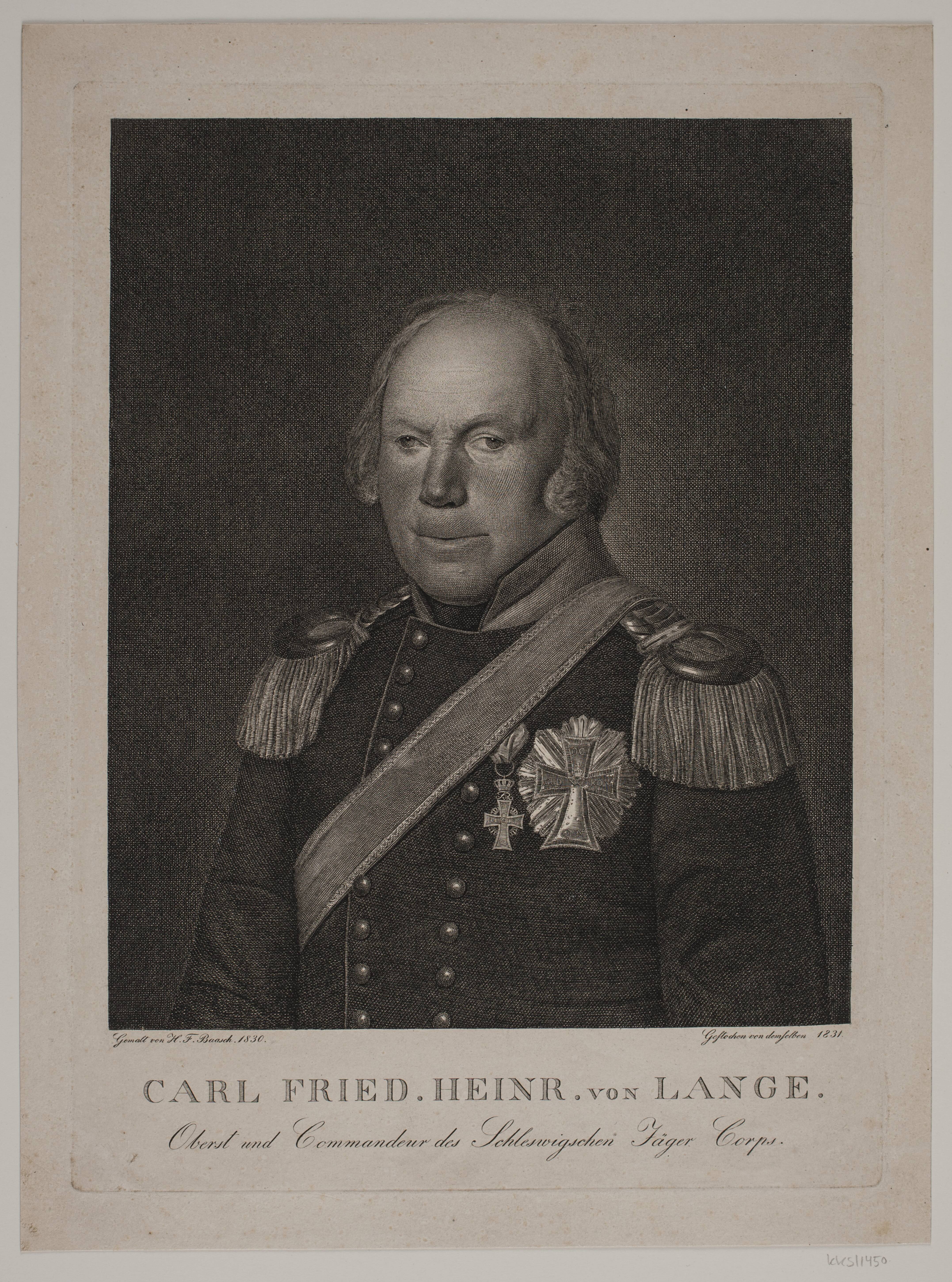 Oberst C. F. H. von Lange
