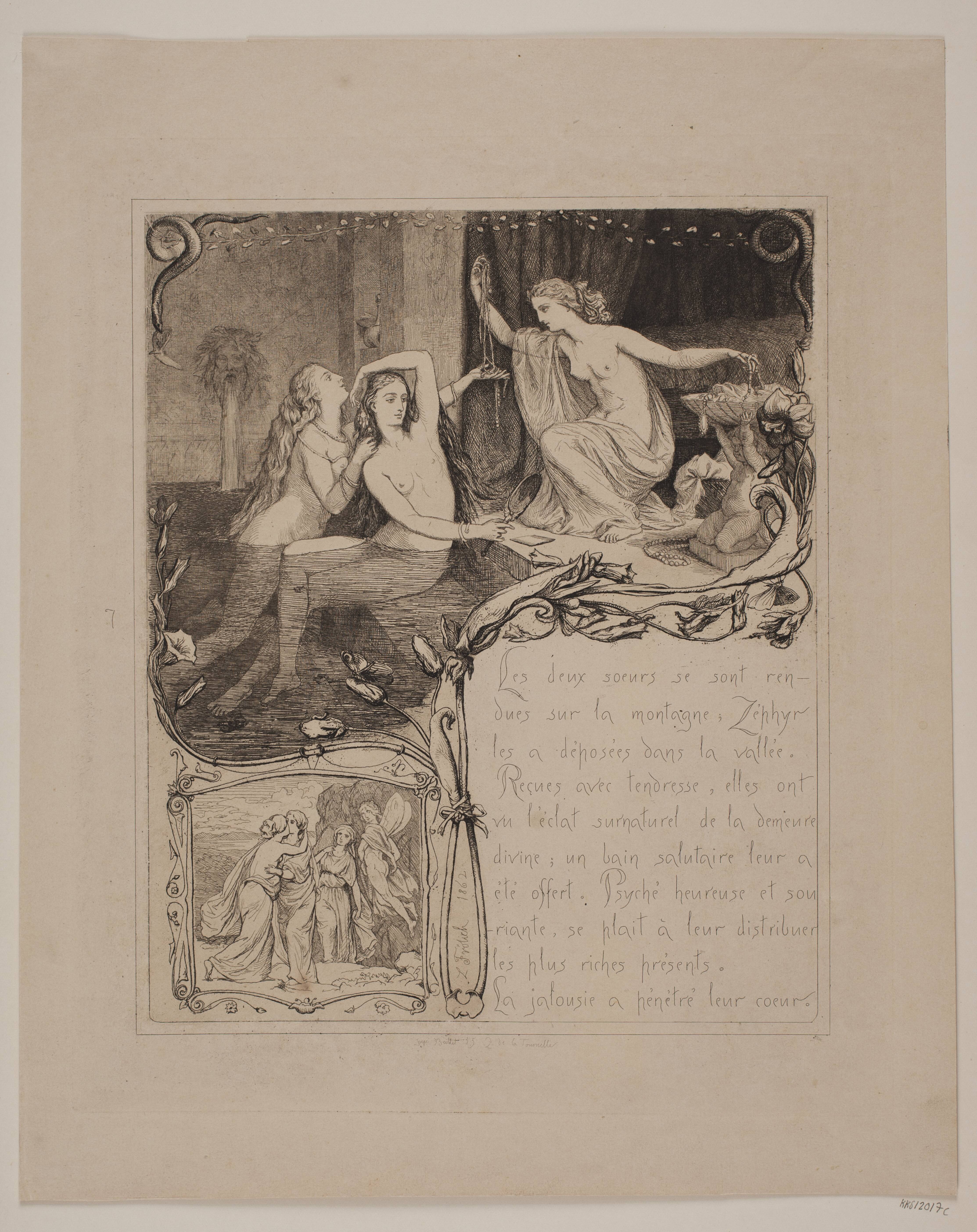 Illustration nr. 7 til "L`Amour et Psyché"