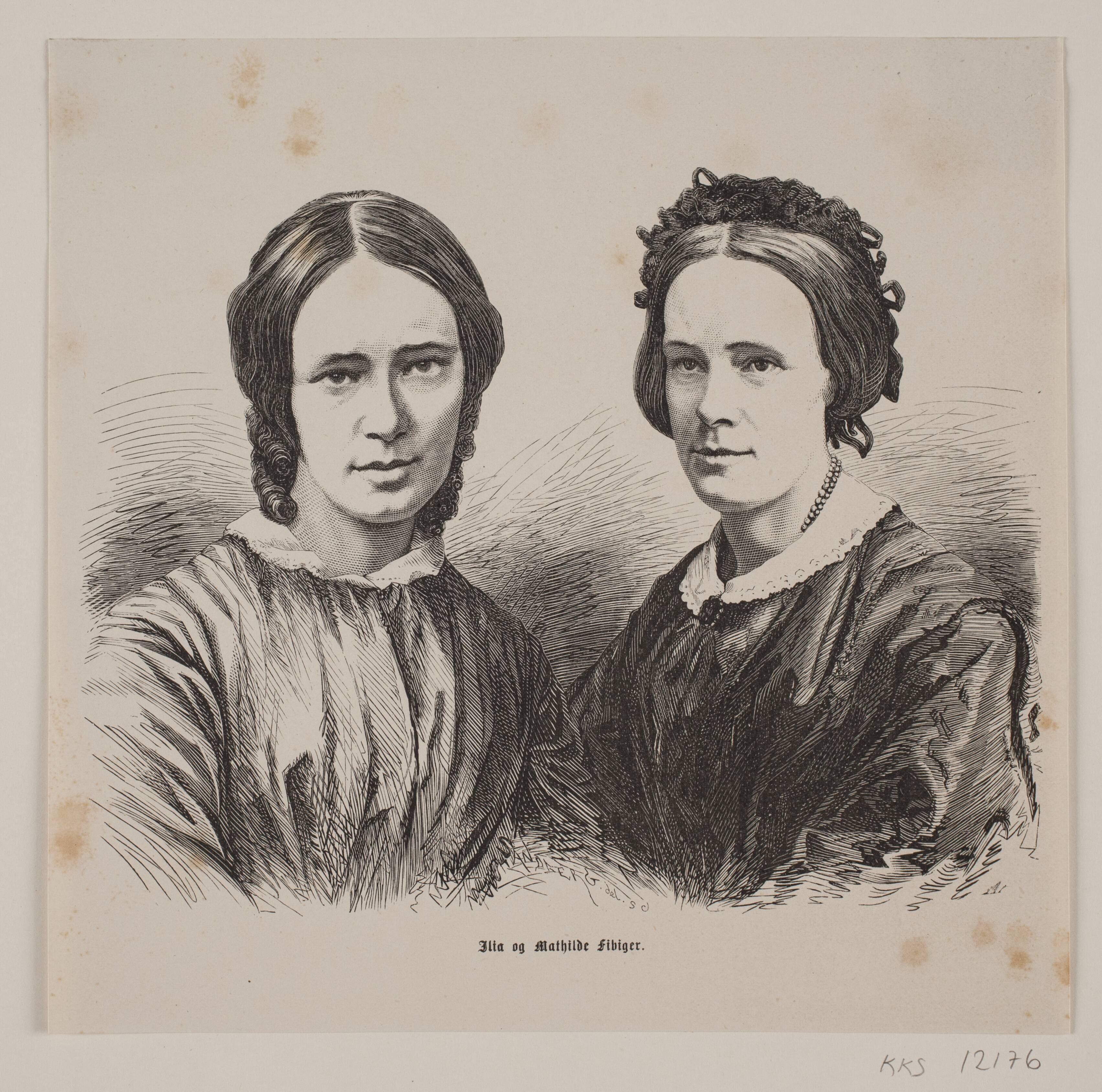 Ilia og Mathilde Lucia Fibiger