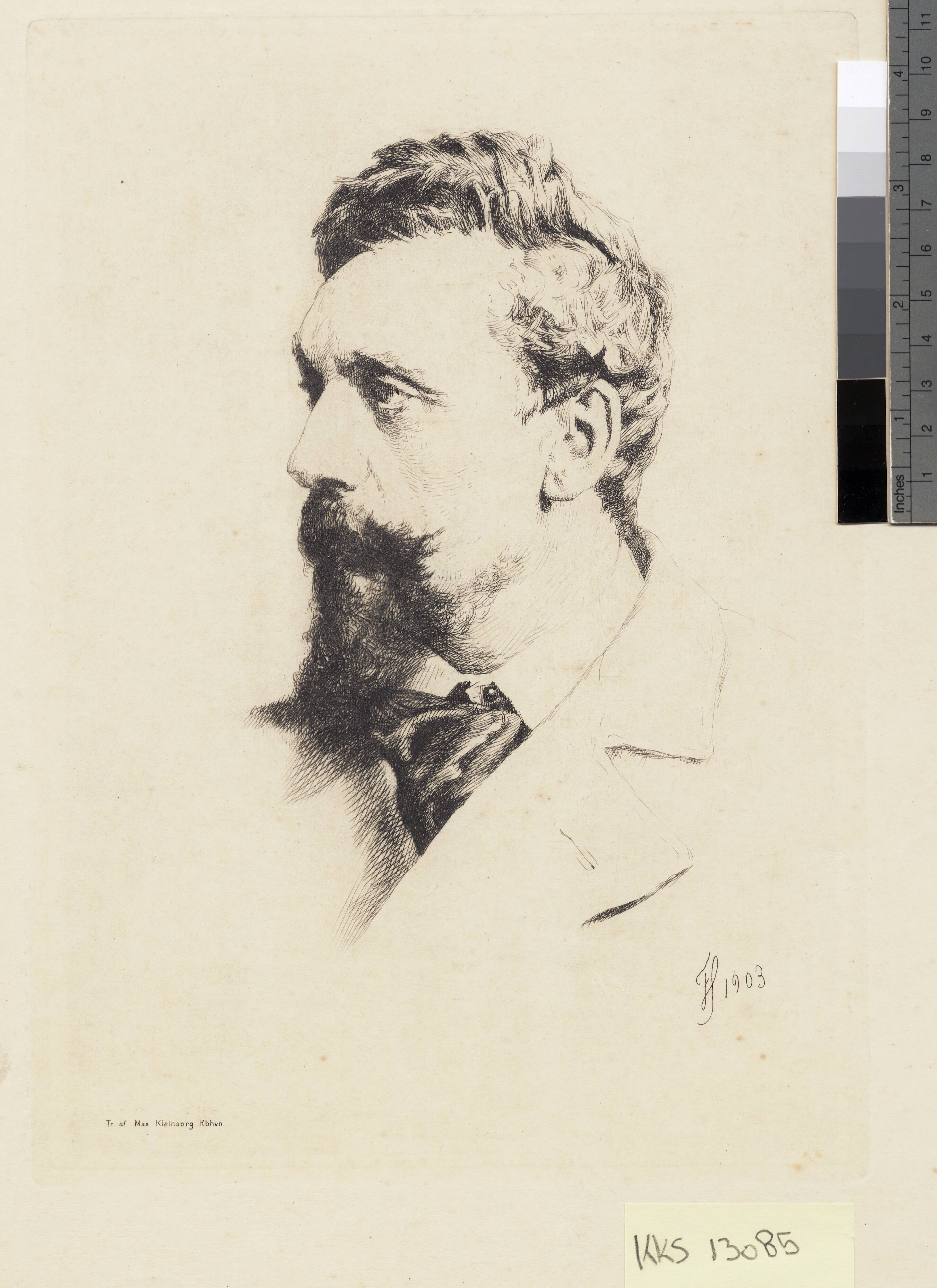 Portræt af Carl Bloch