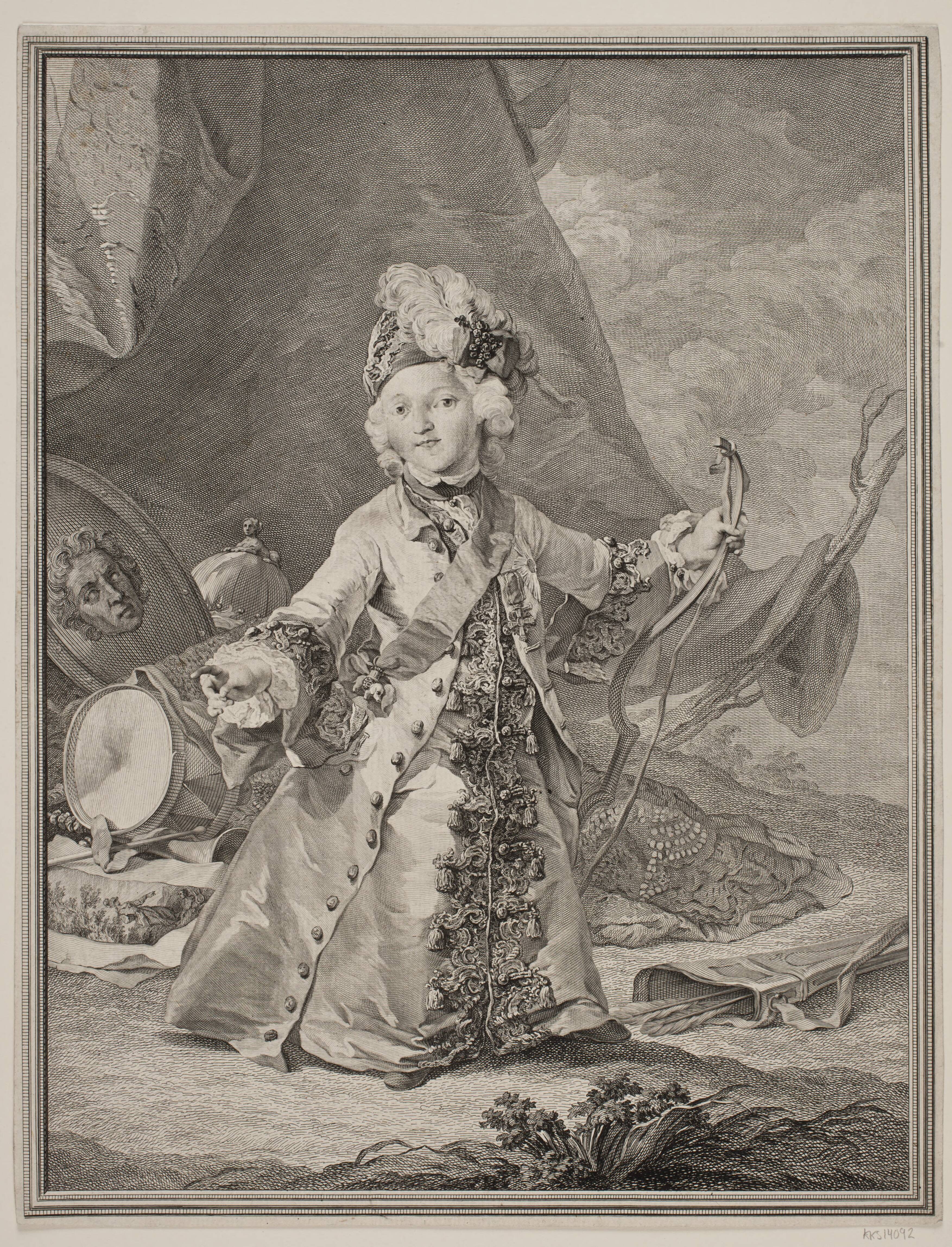 Christian VII som barn